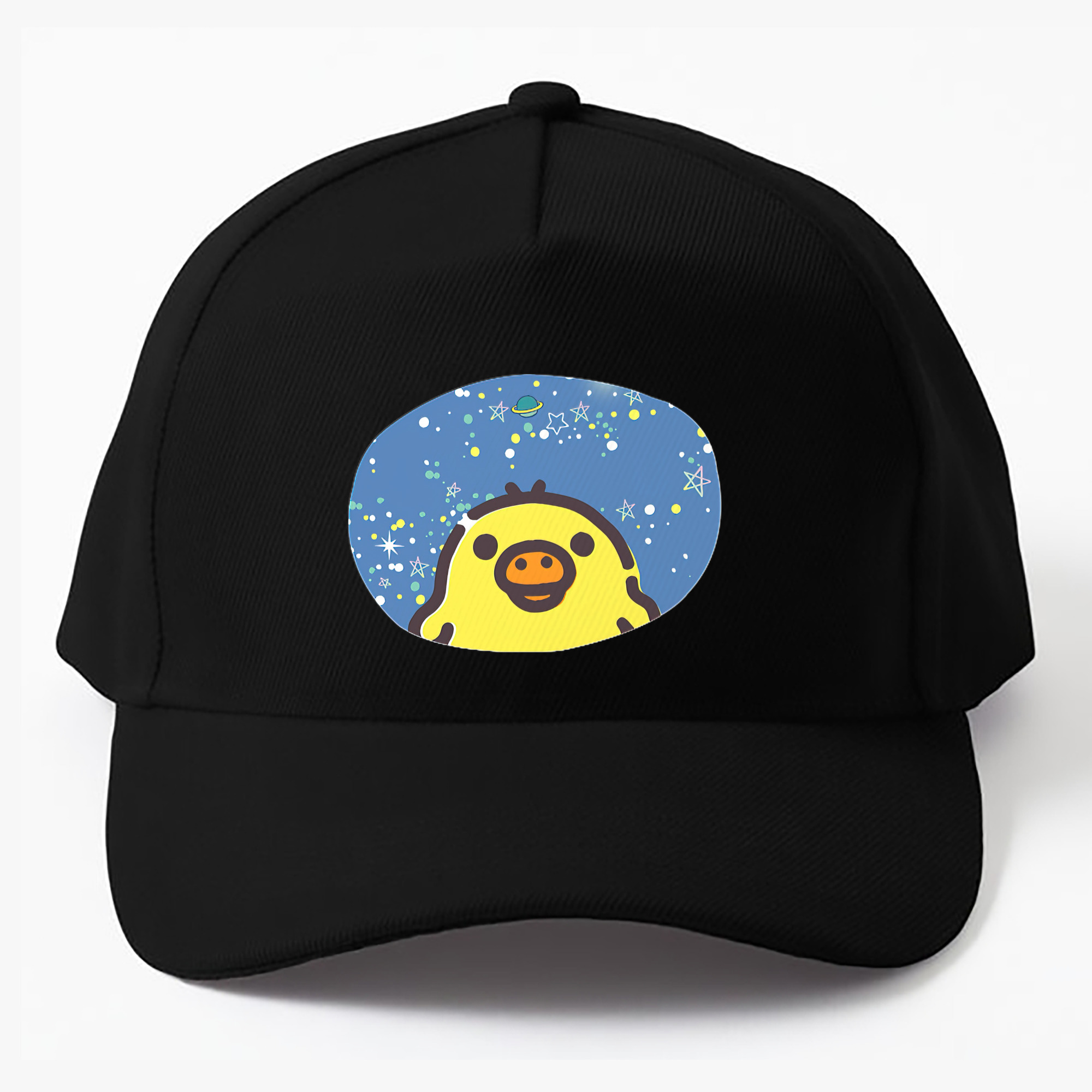 （画像用） リラックマ リラックマ キイロイトリ Rilakkuma Korilakkuma Kiiroitori ベースボールキャップ 綿100％ 男女兼用 帽子 スポーツ