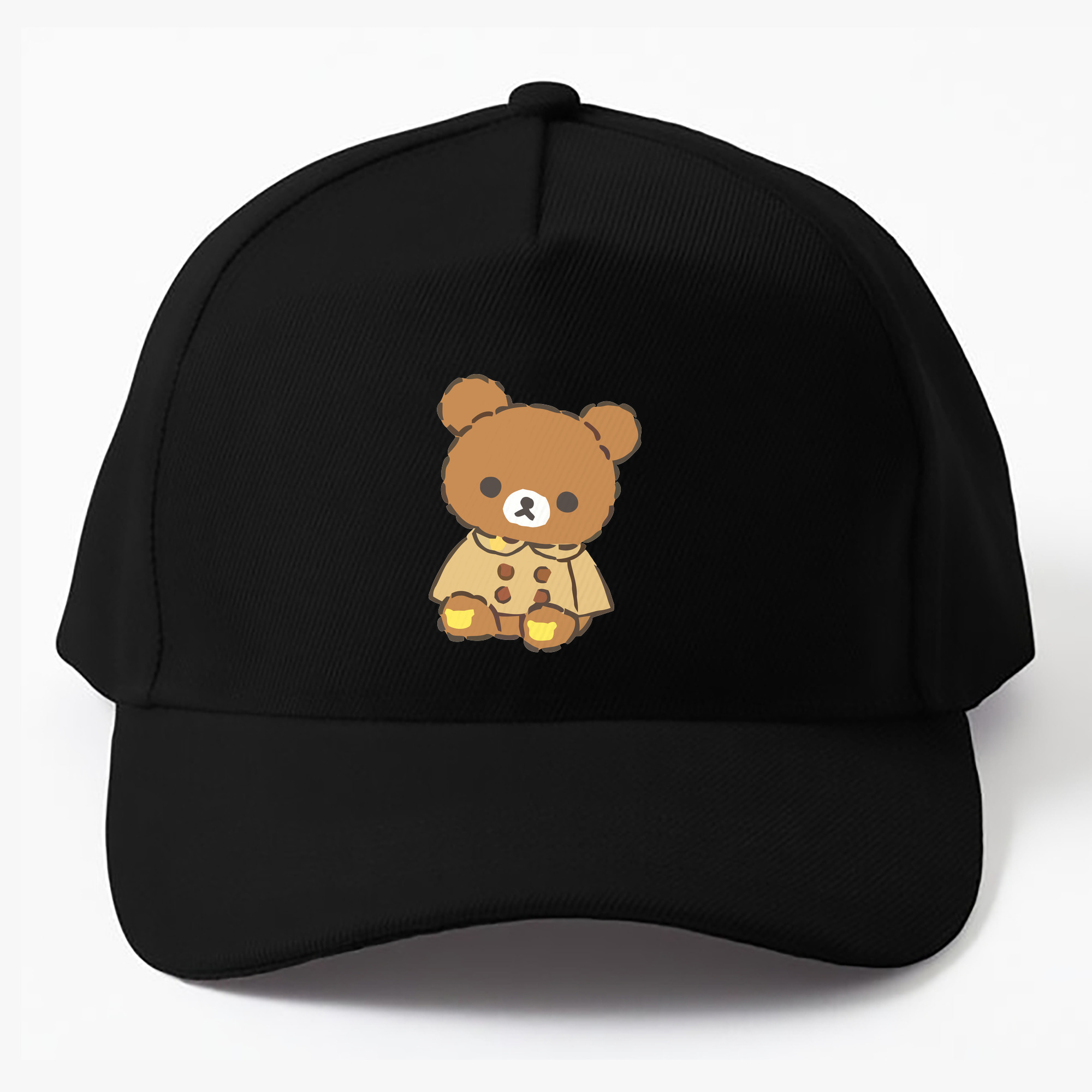 （画像用） リラックマ リラックマ キイロイトリ Rilakkuma Korilakkuma Kiiroitori ベースボールキャップ 綿100％ 男女兼用 帽子 スポーツ