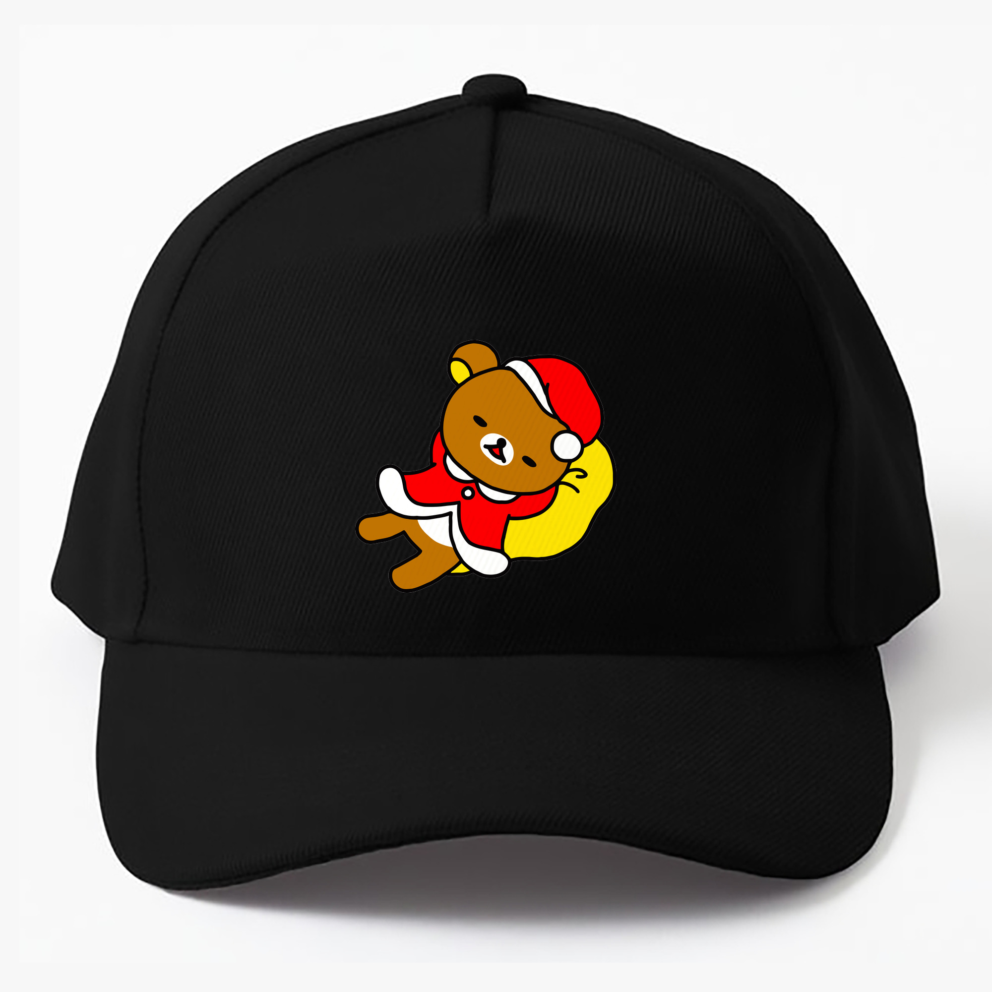 （画像用） リラックマ リラックマ キイロイトリ Rilakkuma Korilakkuma Kiiroitori ベースボールキャップ 綿100％ 男女兼用 帽子 スポーツ