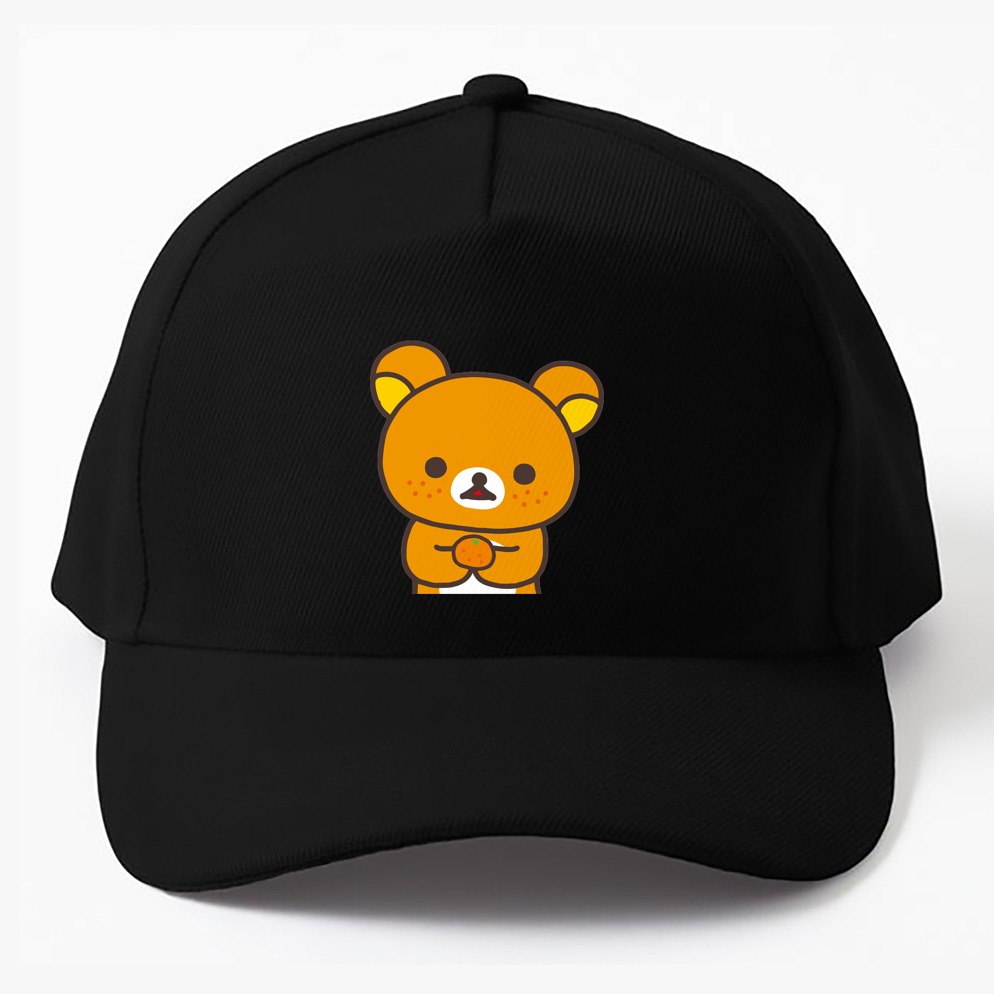 （画像用） リラックマ リラックマ キイロイトリ Rilakkuma Korilakkuma Kiiroitori ベースボールキャップ 綿100％ 男女兼用 帽子 スポーツ