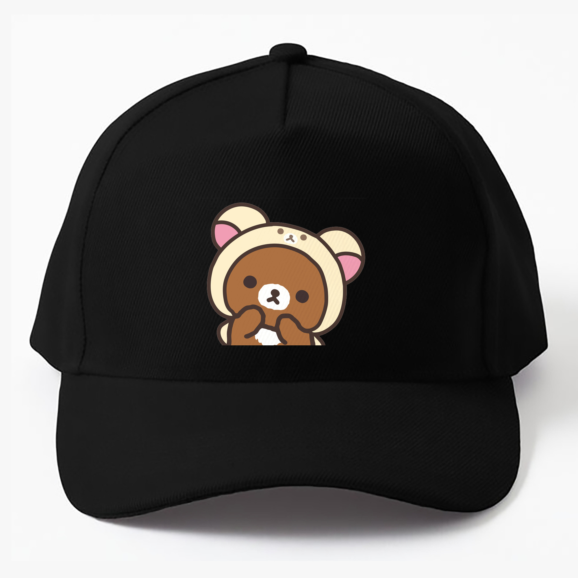 （画像用） リラックマ リラックマ キイロイトリ Rilakkuma Korilakkuma Kiiroitori ベースボールキャップ 綿100％ 男女兼用 帽子 スポーツ