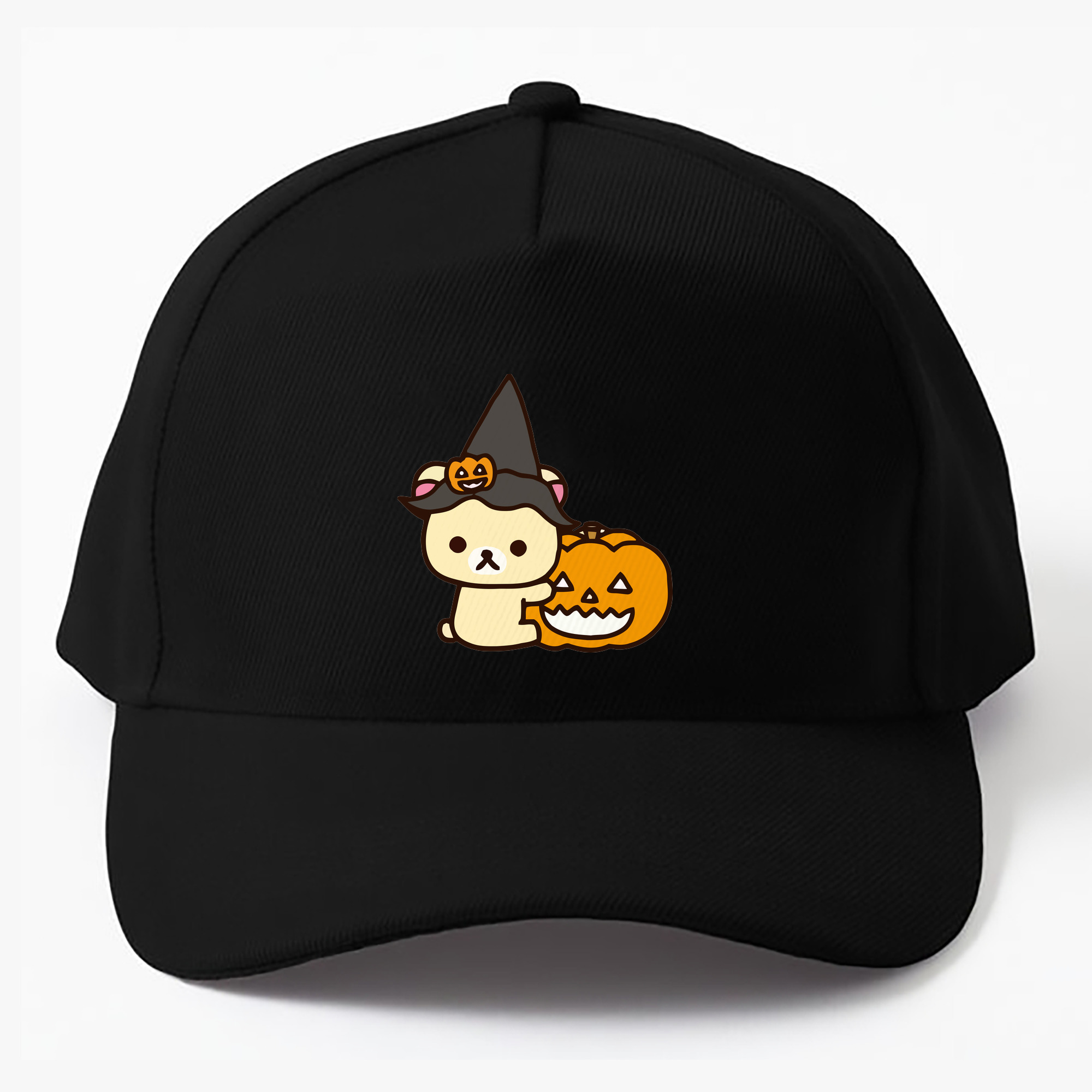 （画像用） リラックマ リラックマ キイロイトリ Rilakkuma Korilakkuma Kiiroitori ベースボールキャップ 綿100％ 男女兼用 帽子 スポーツ