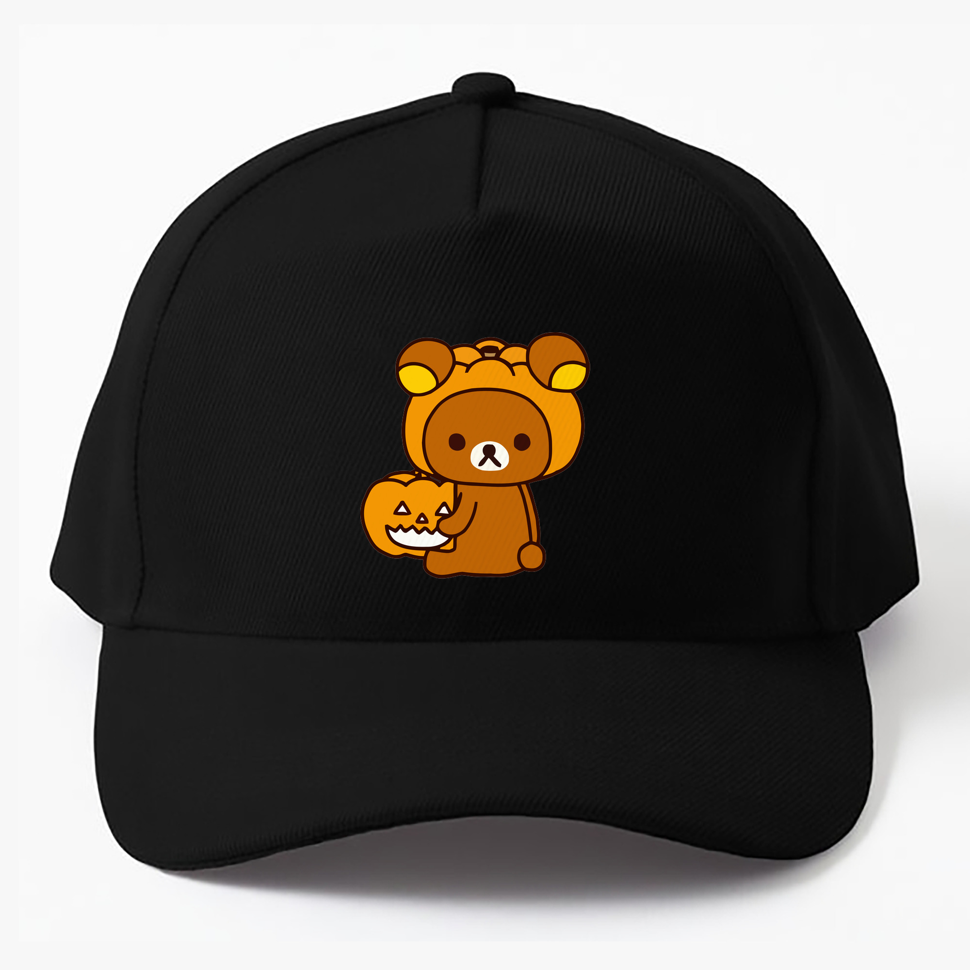 （画像用） リラックマ リラックマ キイロイトリ Rilakkuma Korilakkuma Kiiroitori ベースボールキャップ 綿100％ 男女兼用 帽子 スポーツ