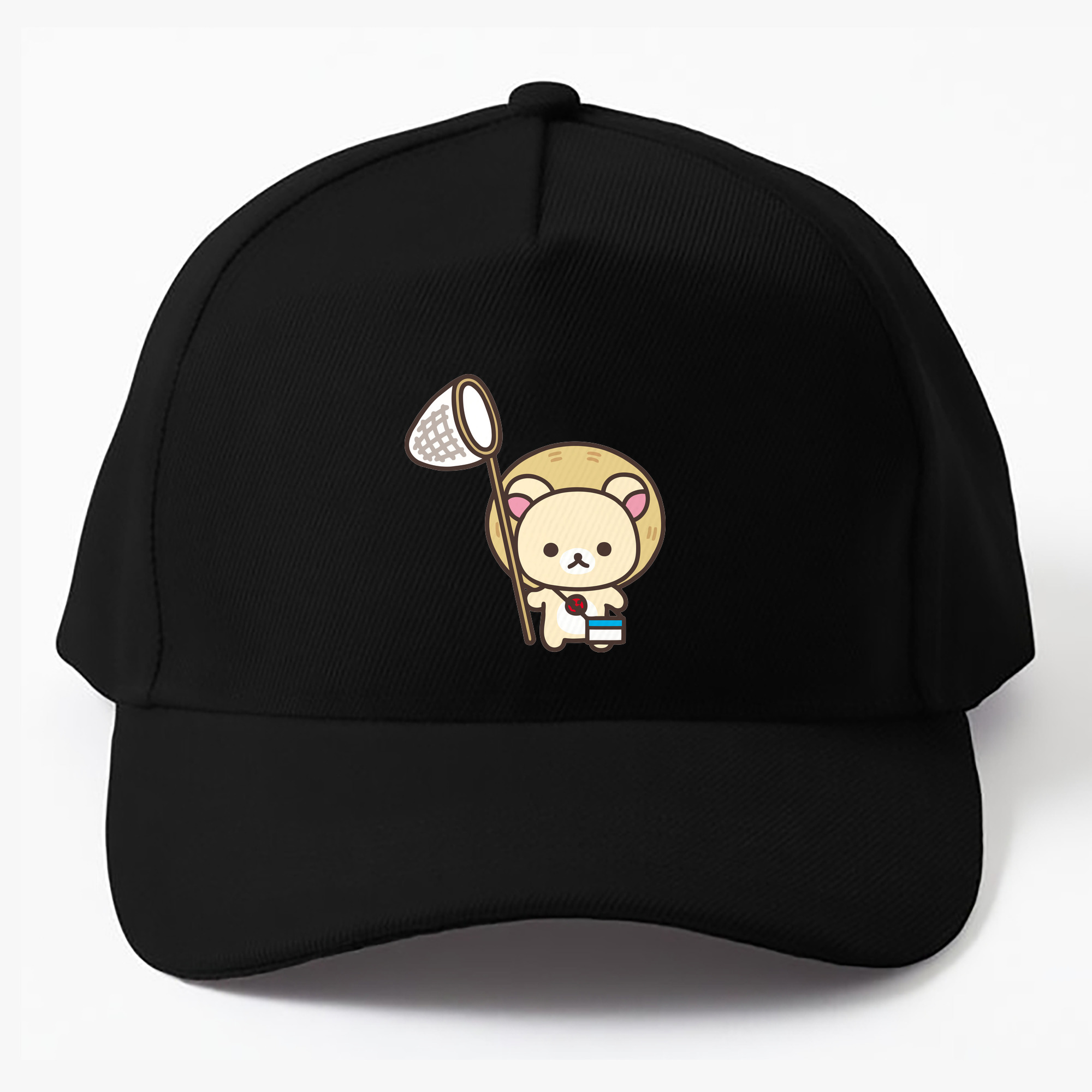（画像用） リラックマ リラックマ キイロイトリ Rilakkuma Korilakkuma Kiiroitori ベースボールキャップ 綿100％ 男女兼用 帽子 スポーツ