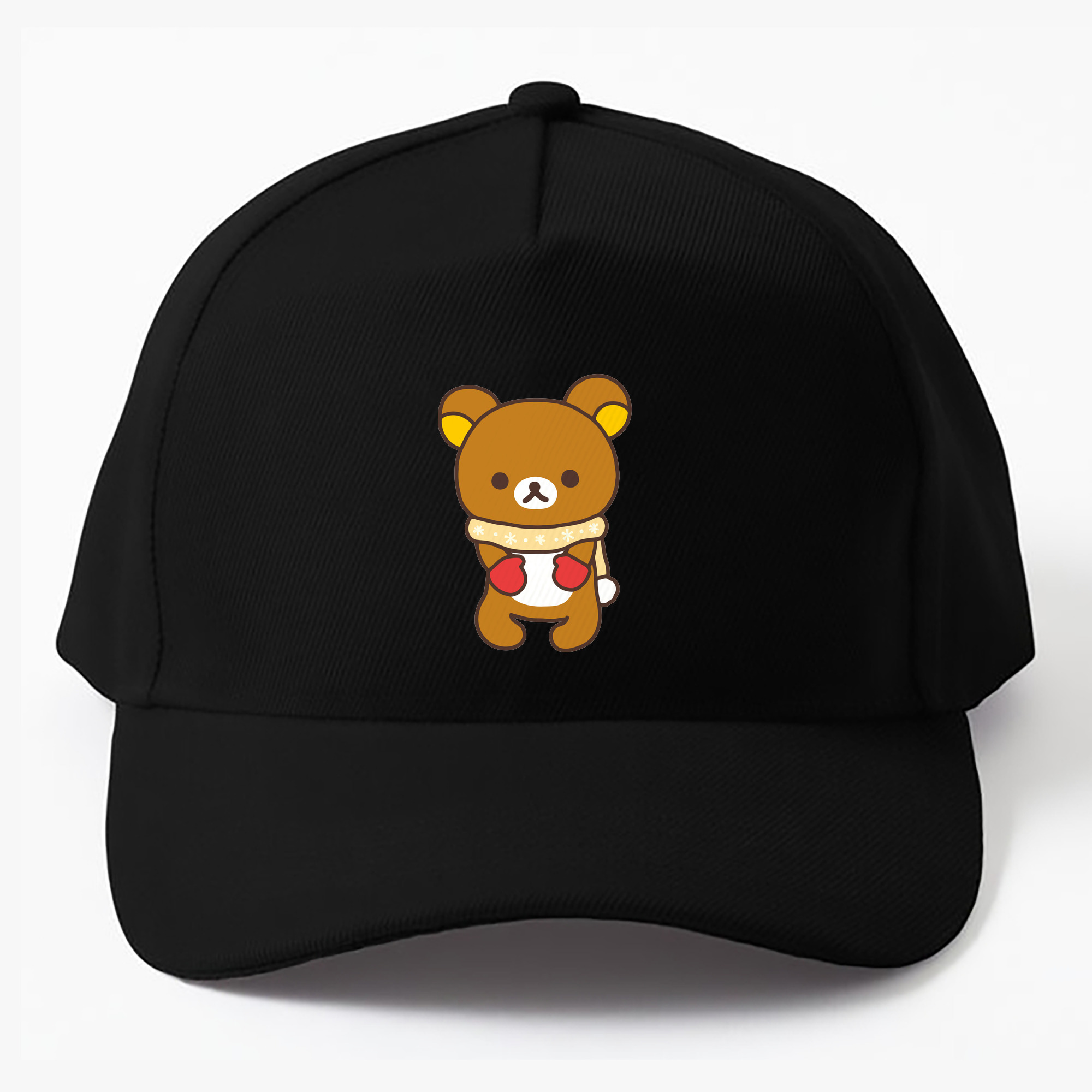 （画像用） リラックマ リラックマ キイロイトリ Rilakkuma Korilakkuma Kiiroitori ベースボールキャップ 綿100％ 男女兼用 帽子 スポーツ