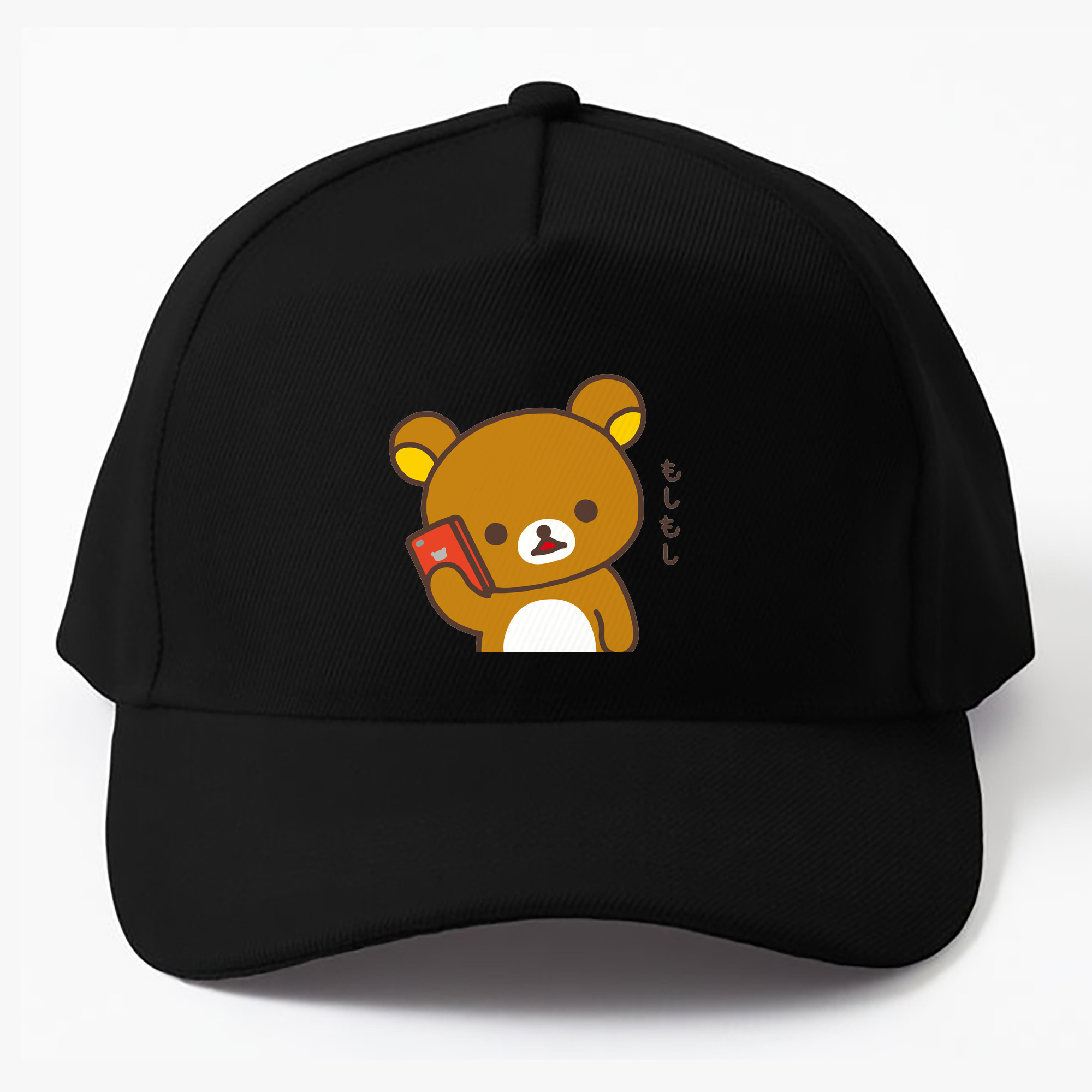 （画像用） リラックマ リラックマ キイロイトリ Rilakkuma Korilakkuma Kiiroitori ベースボールキャップ 綿100％ 男女兼用 帽子 スポーツ