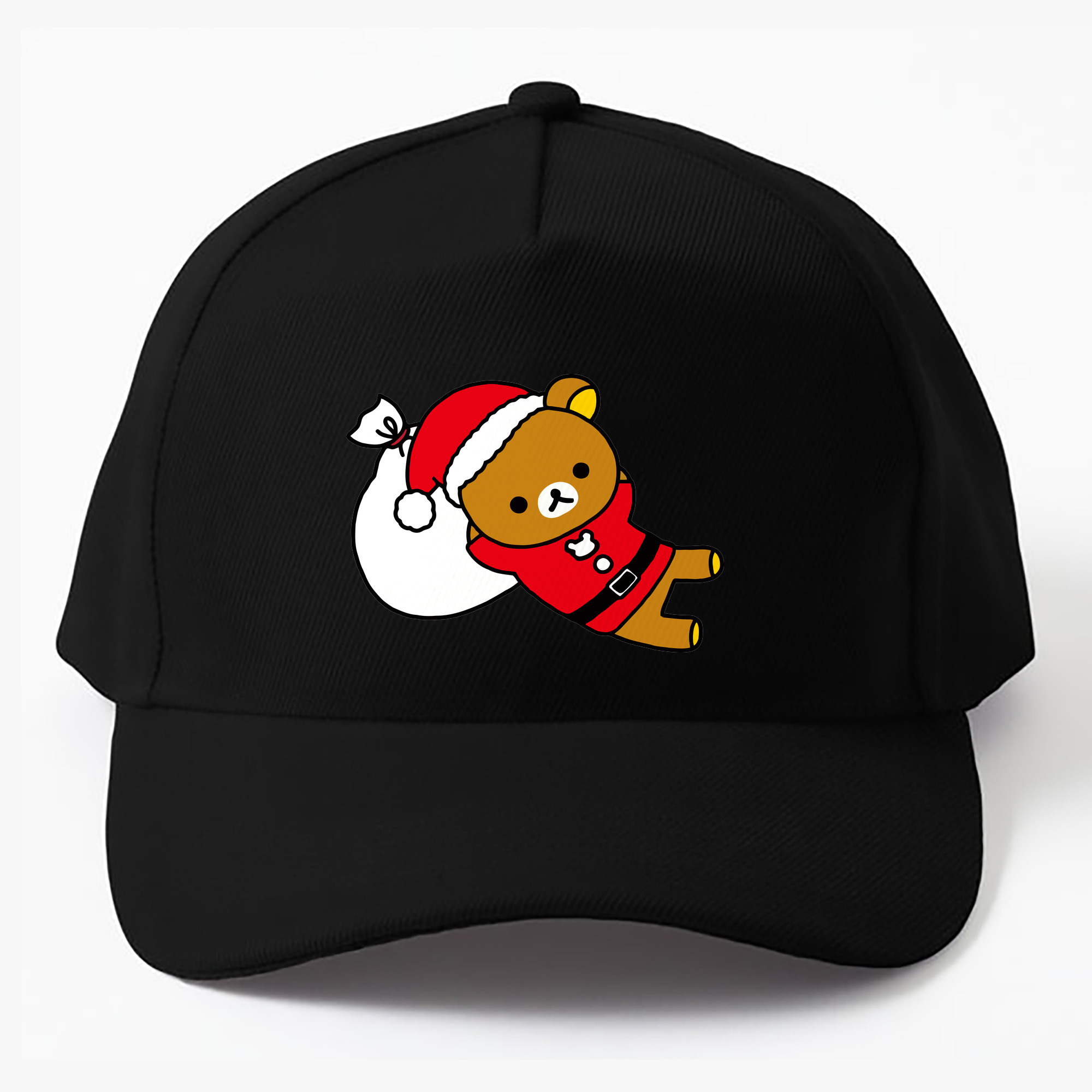 （画像用） リラックマ リラックマ キイロイトリ Rilakkuma Korilakkuma Kiiroitori ベースボールキャップ 綿100％ 男女兼用 帽子 スポーツ