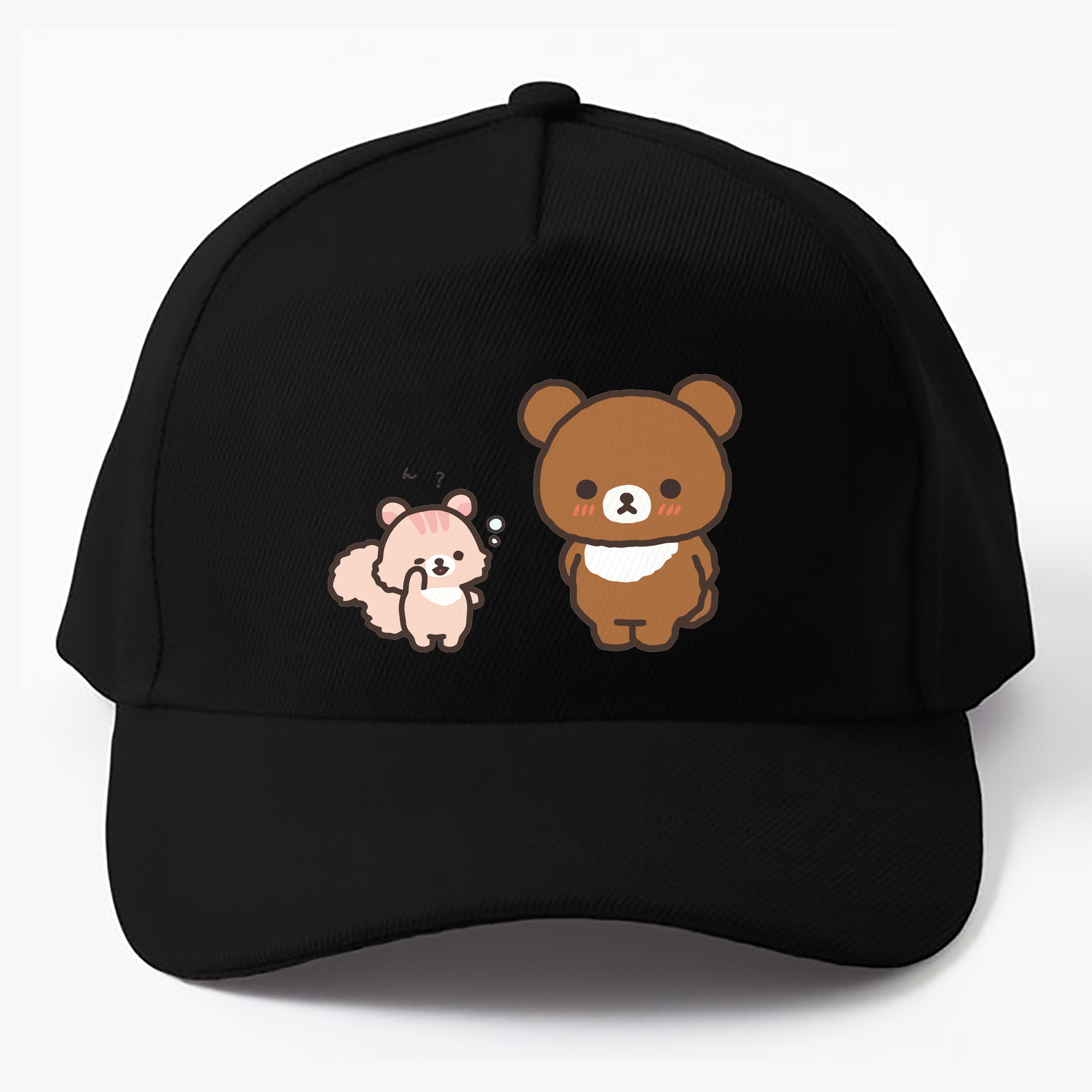 （画像用） リラックマ リラックマ キイロイトリ Rilakkuma Korilakkuma Kiiroitori ベースボールキャップ 綿100％ 男女兼用 帽子 スポーツ