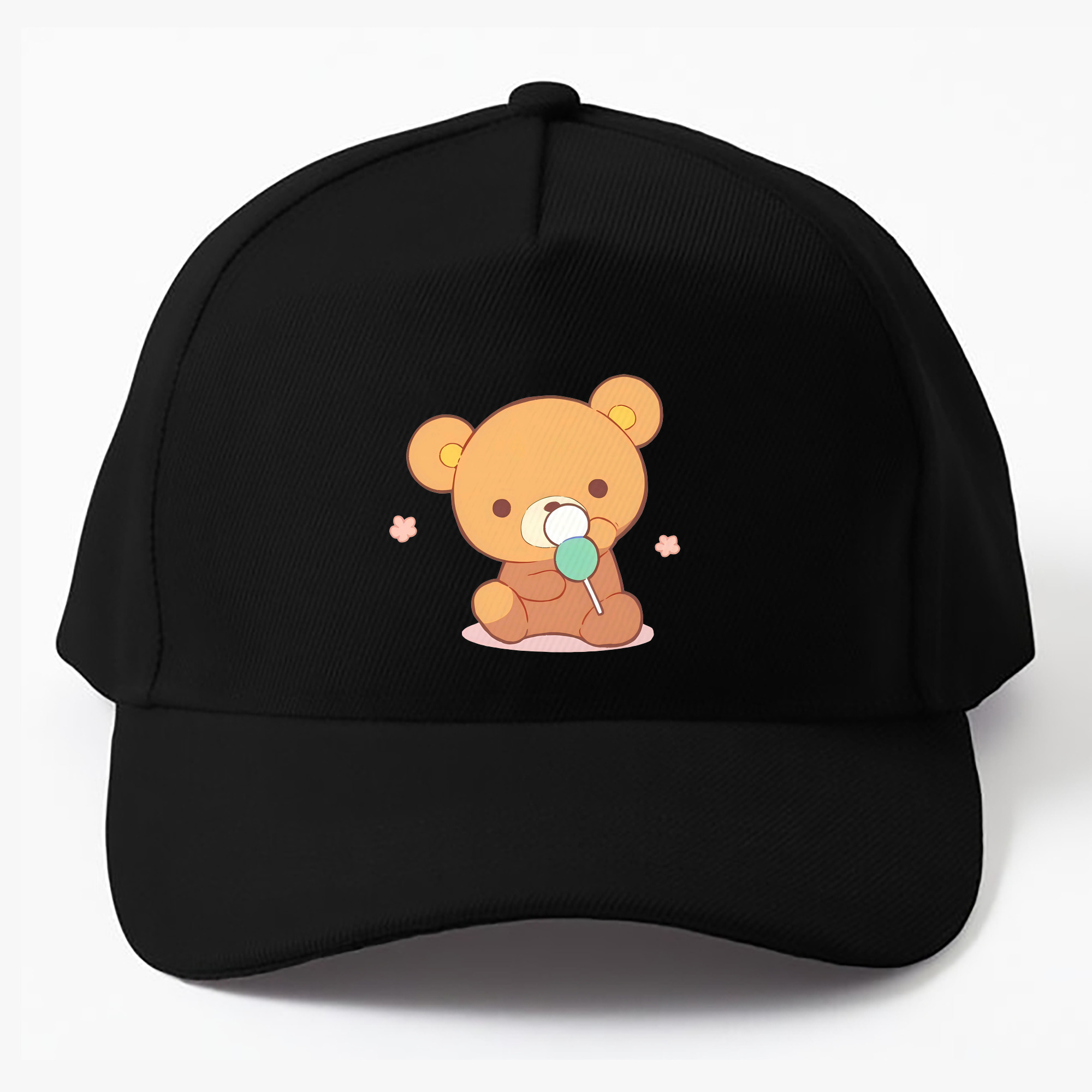 （画像用） リラックマ リラックマ キイロイトリ Rilakkuma Korilakkuma Kiiroitori ベースボールキャップ 綿100％ 男女兼用 帽子 スポーツ