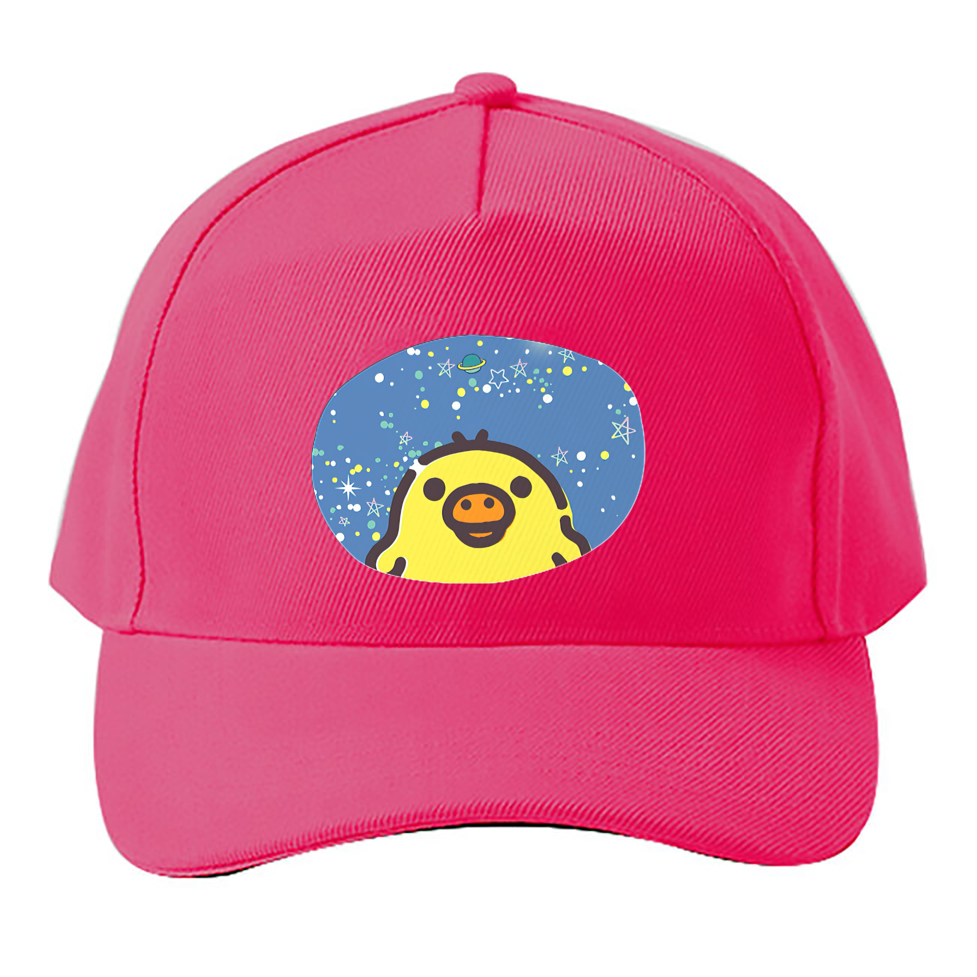 （画像用） リラックマ リラックマ キイロイトリ Rilakkuma Korilakkuma Kiiroitori ベースボールキャップ 綿100％ 男女兼用 帽子 スポーツ