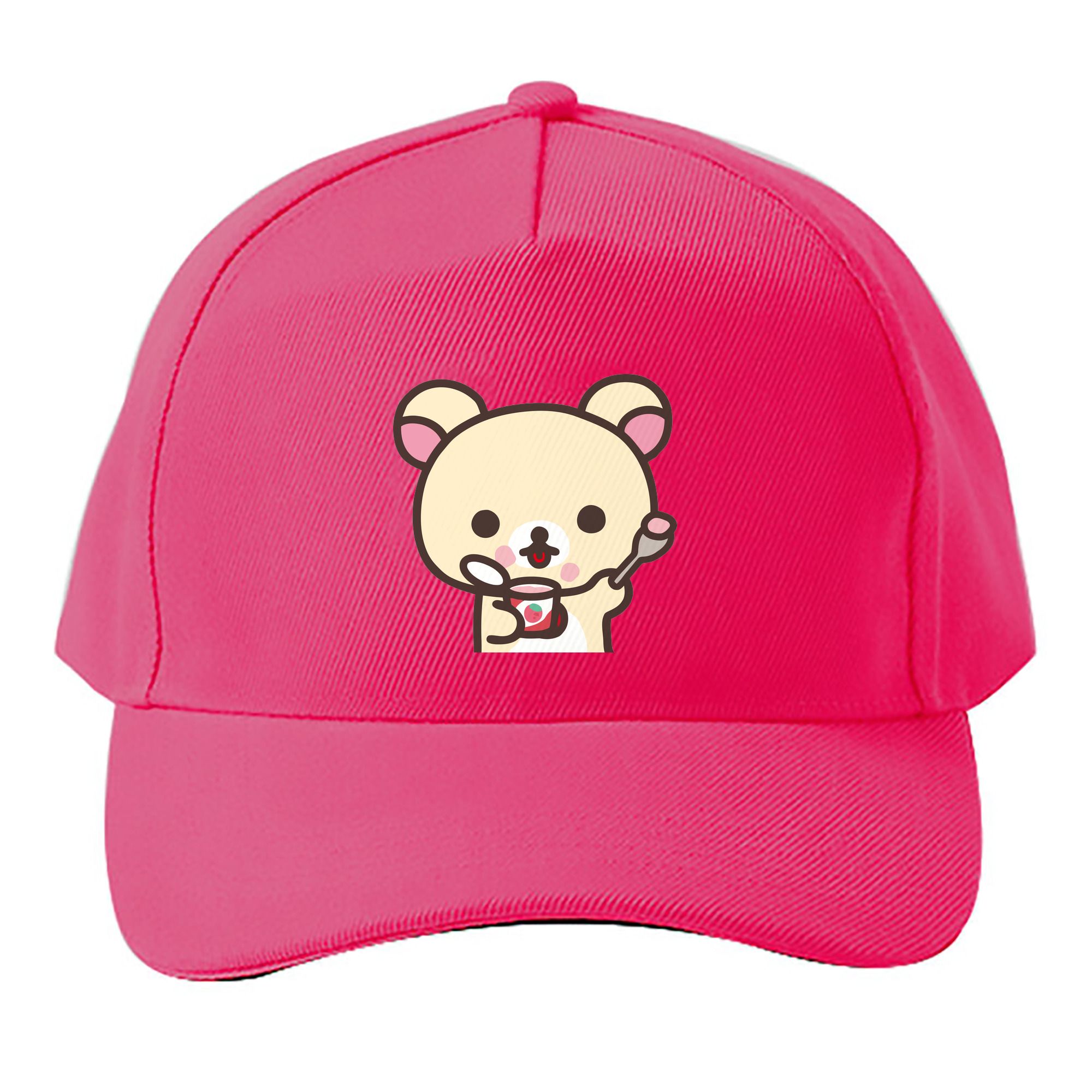 （画像用） リラックマ リラックマ キイロイトリ Rilakkuma Korilakkuma Kiiroitori ベースボールキャップ 綿100％ 男女兼用 帽子 スポーツ