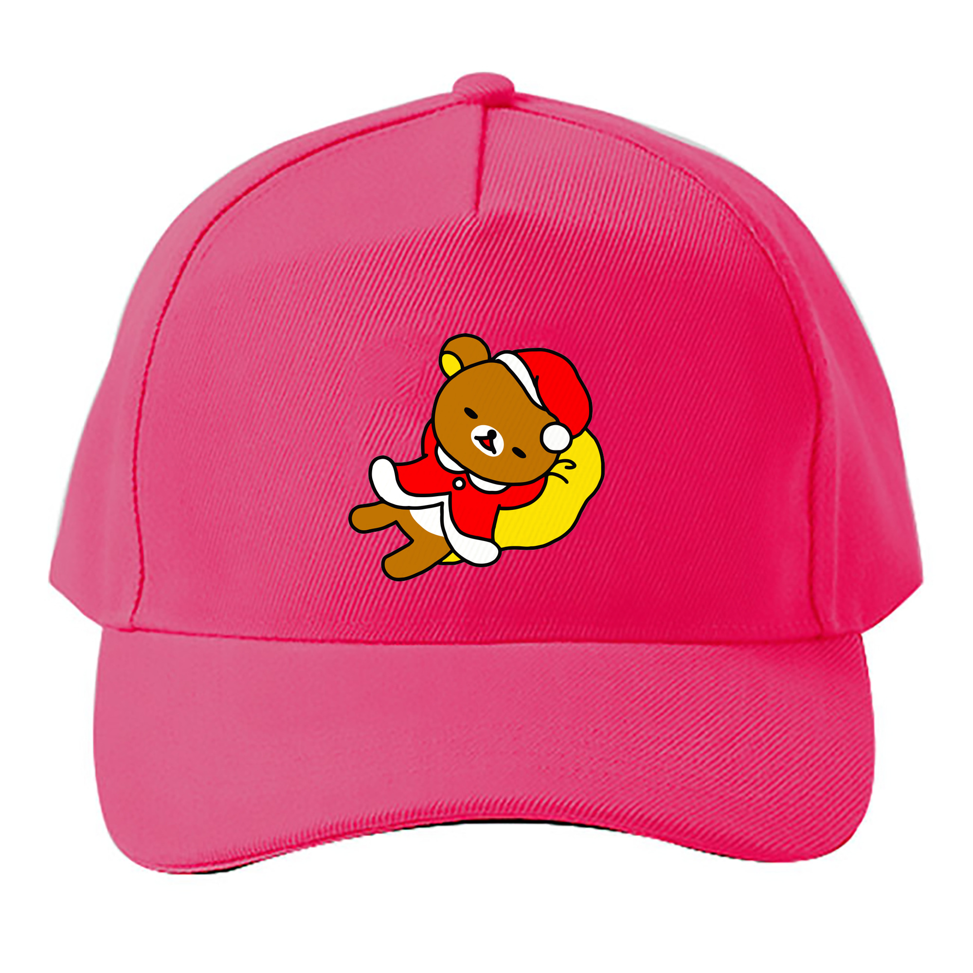 （画像用） リラックマ リラックマ キイロイトリ Rilakkuma Korilakkuma Kiiroitori ベースボールキャップ 綿100％ 男女兼用 帽子 スポーツ
