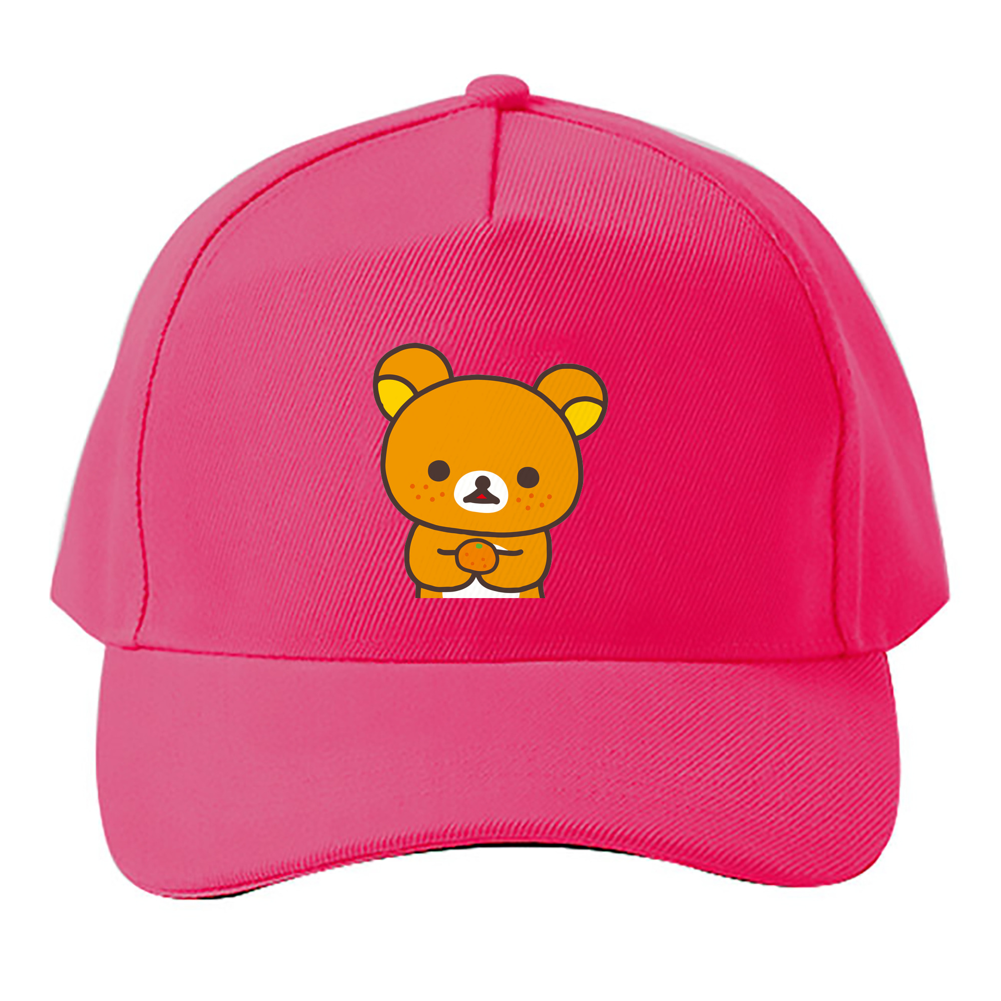 （画像用） リラックマ リラックマ キイロイトリ Rilakkuma Korilakkuma Kiiroitori ベースボールキャップ 綿100％ 男女兼用 帽子 スポーツ