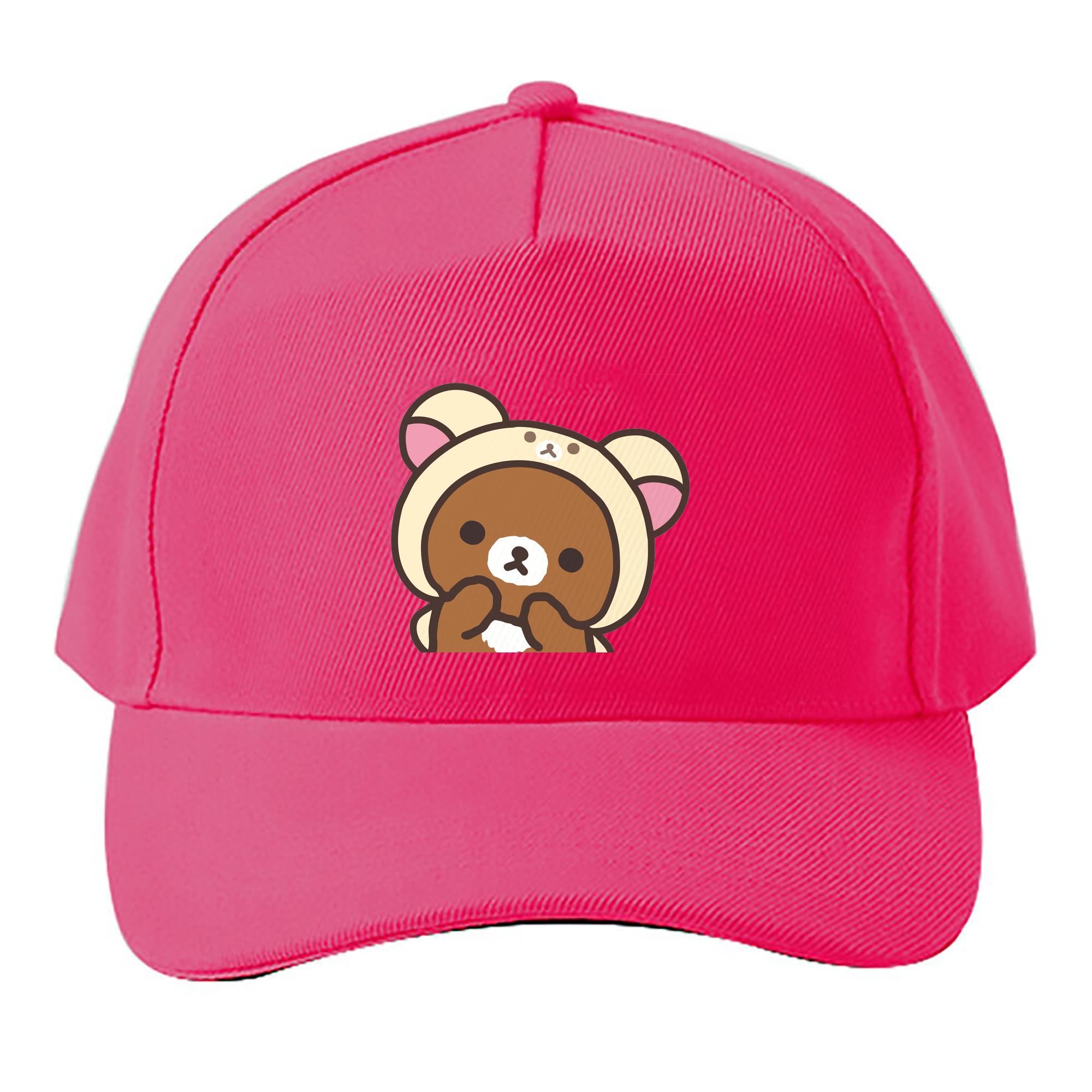 （画像用） リラックマ リラックマ キイロイトリ Rilakkuma Korilakkuma Kiiroitori ベースボールキャップ 綿100％ 男女兼用 帽子 スポーツ