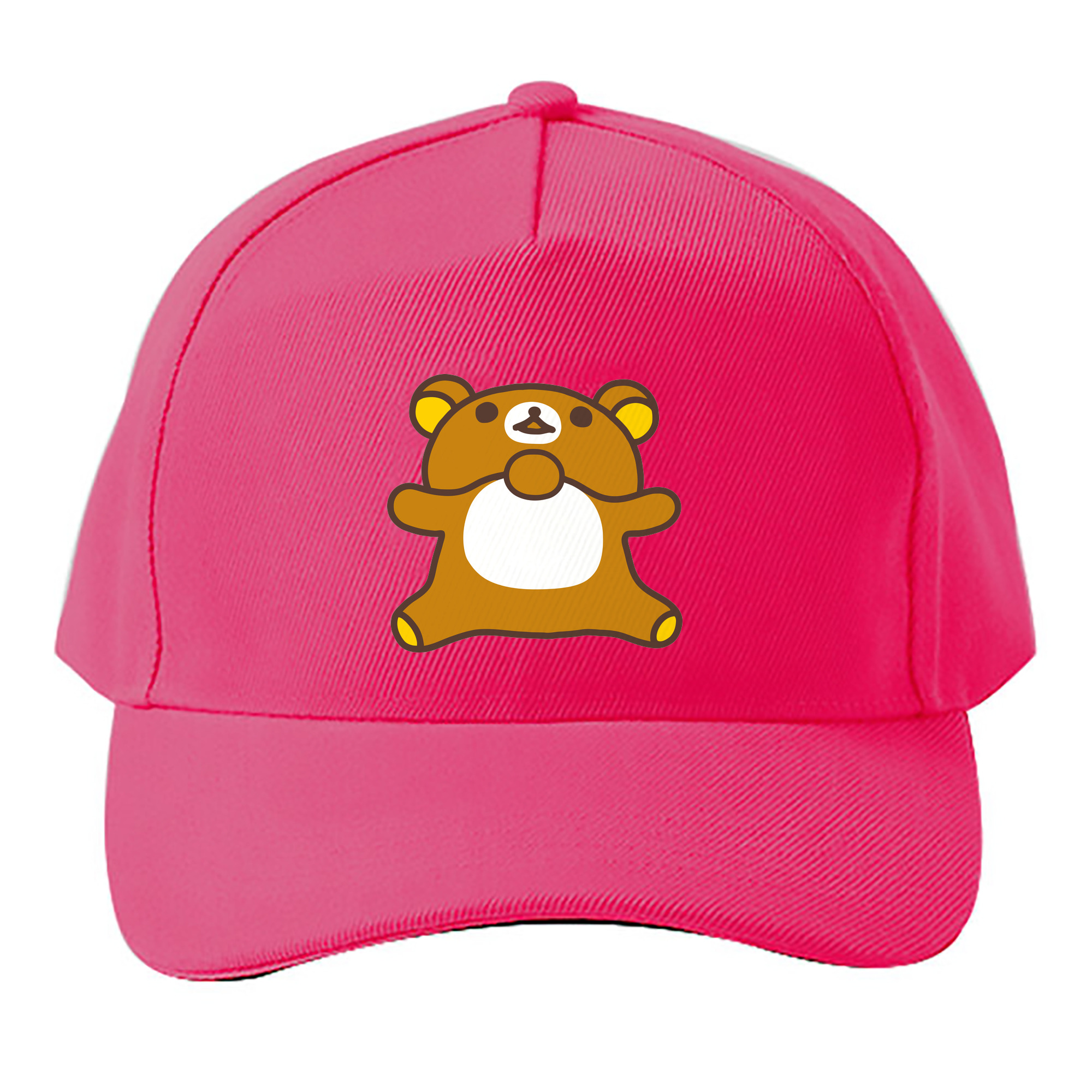 （画像用） リラックマ リラックマ キイロイトリ Rilakkuma Korilakkuma Kiiroitori ベースボールキャップ 綿100％ 男女兼用 帽子 スポーツ