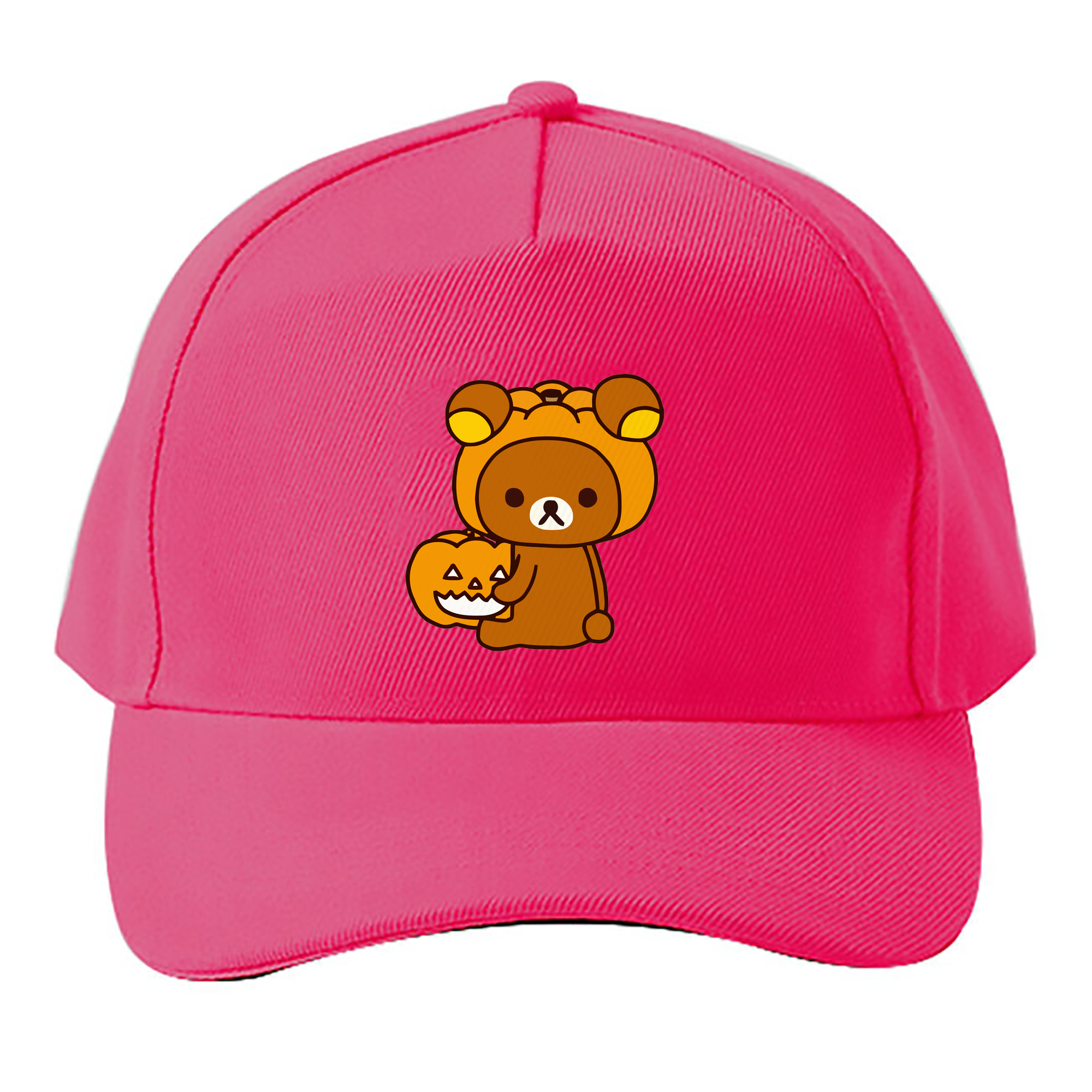 （画像用） リラックマ リラックマ キイロイトリ Rilakkuma Korilakkuma Kiiroitori ベースボールキャップ 綿100％ 男女兼用 帽子 スポーツ
