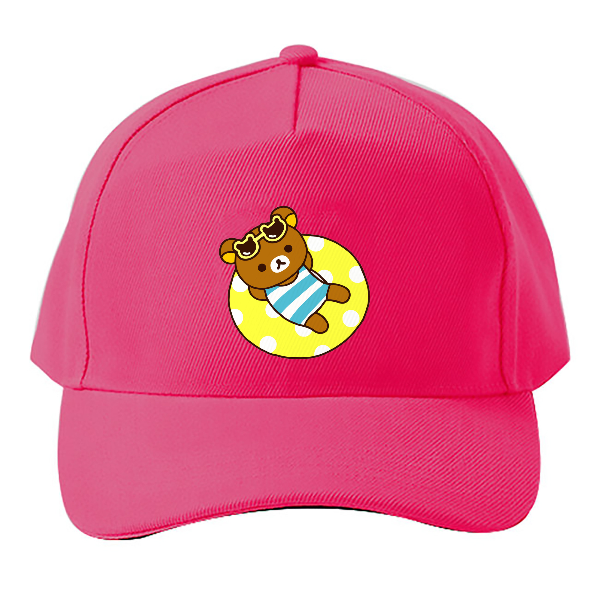 （画像用） リラックマ リラックマ キイロイトリ Rilakkuma Korilakkuma Kiiroitori ベースボールキャップ 綿100％ 男女兼用 帽子 スポーツ