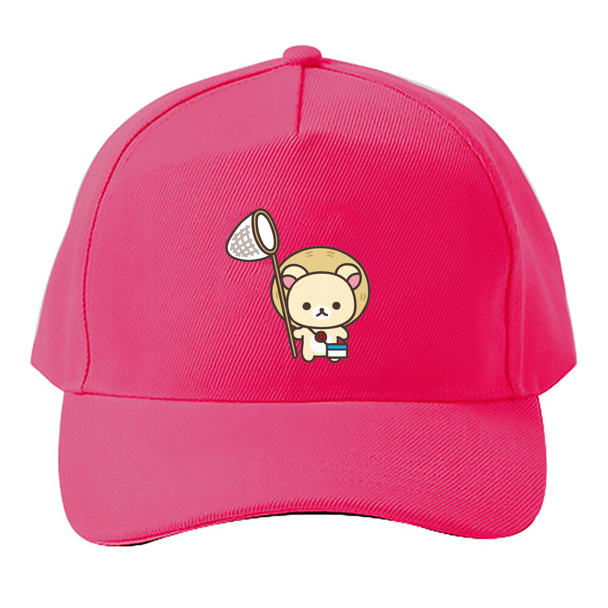 （画像用） リラックマ リラックマ キイロイトリ Rilakkuma Korilakkuma Kiiroitori ベースボールキャップ 綿100％ 男女兼用 帽子 スポーツ