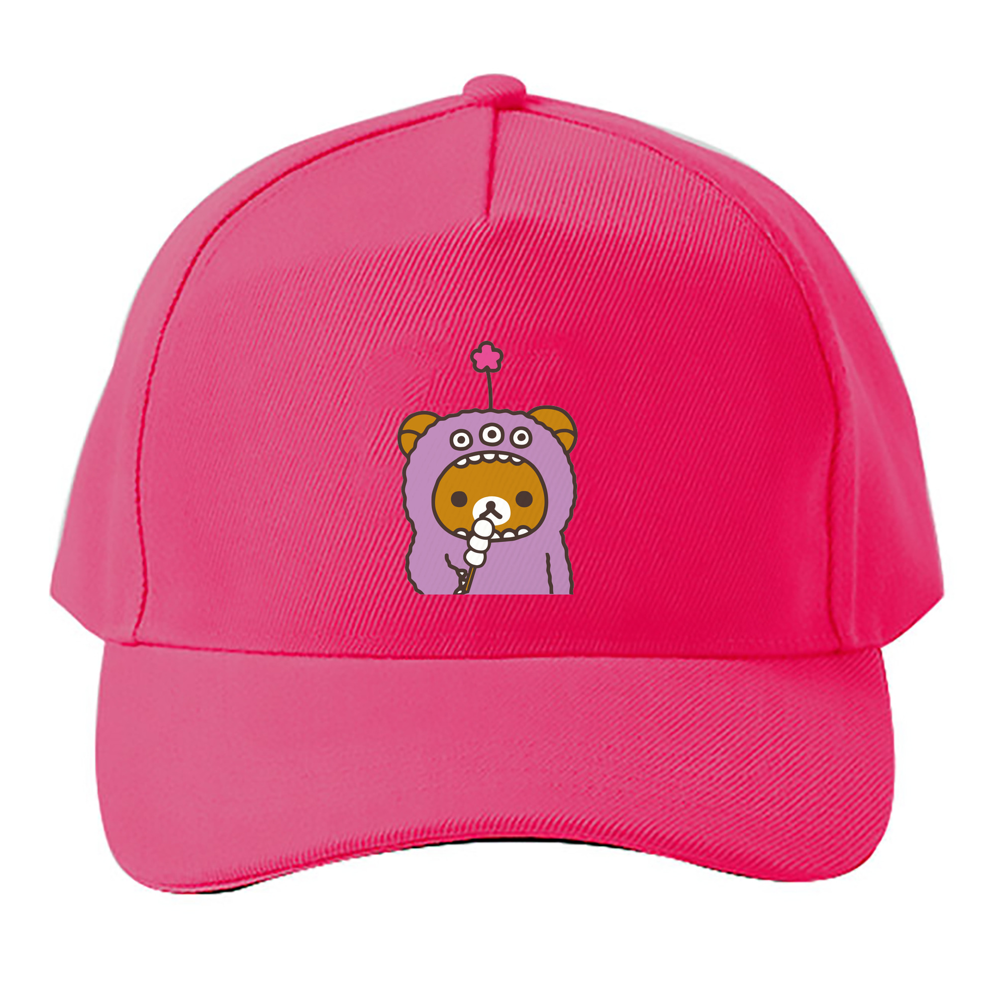 （画像用） リラックマ リラックマ キイロイトリ Rilakkuma Korilakkuma Kiiroitori ベースボールキャップ 綿100％ 男女兼用 帽子 スポーツ
