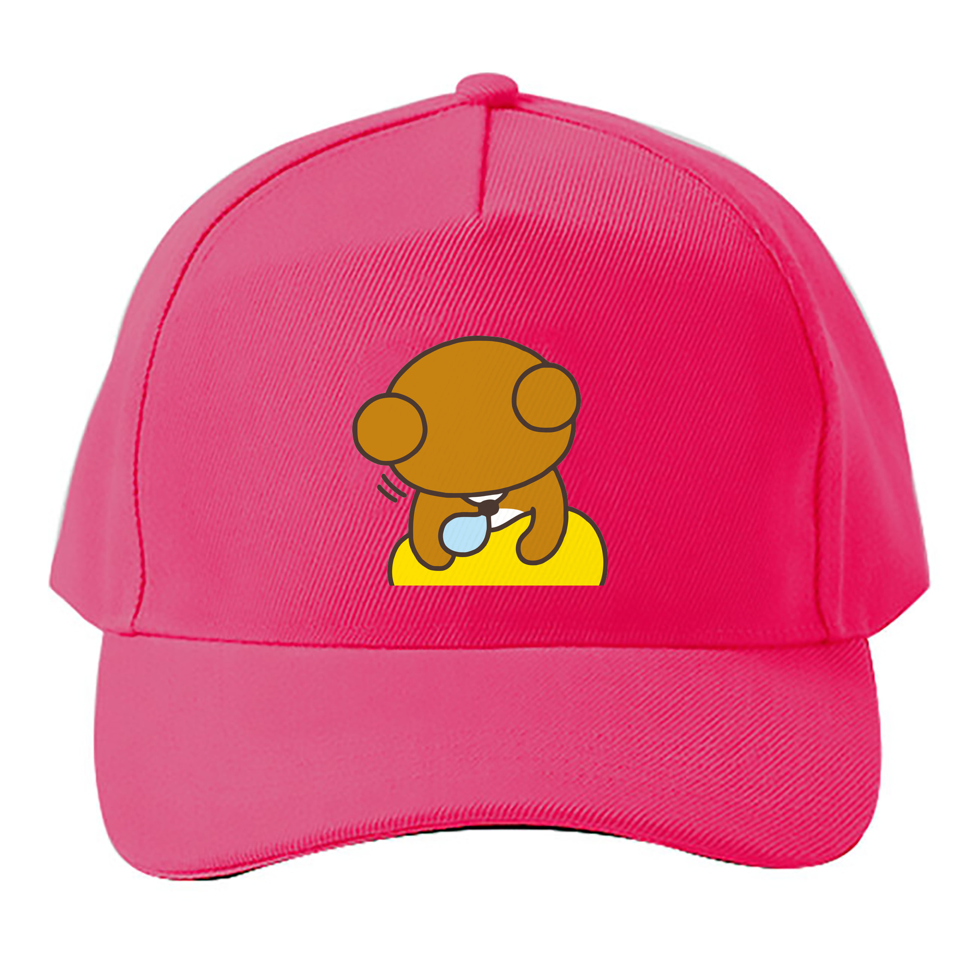 （画像用） リラックマ リラックマ キイロイトリ Rilakkuma Korilakkuma Kiiroitori ベースボールキャップ 綿100％ 男女兼用 帽子 スポーツ