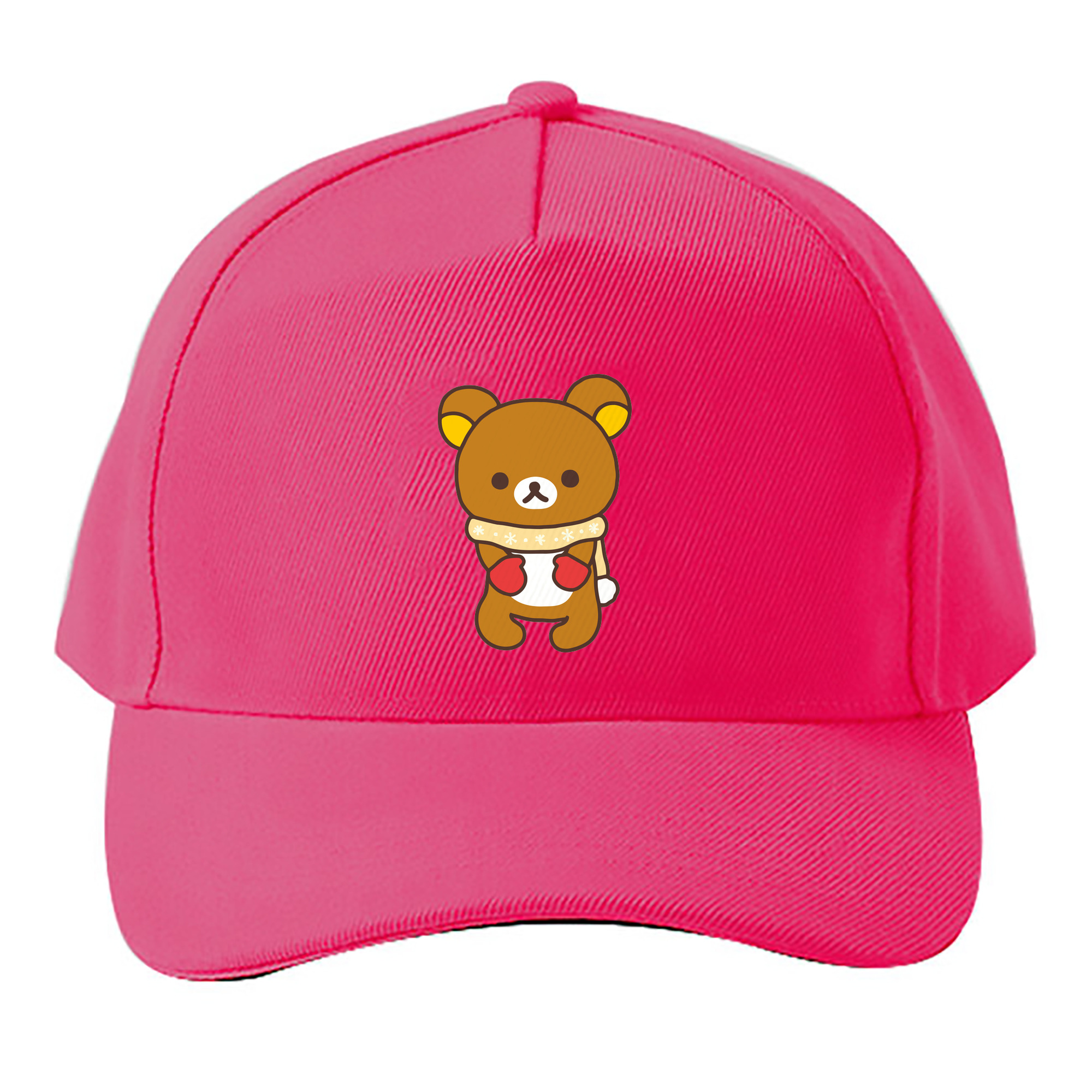 （画像用） リラックマ リラックマ キイロイトリ Rilakkuma Korilakkuma Kiiroitori ベースボールキャップ 綿100％ 男女兼用 帽子 スポーツ