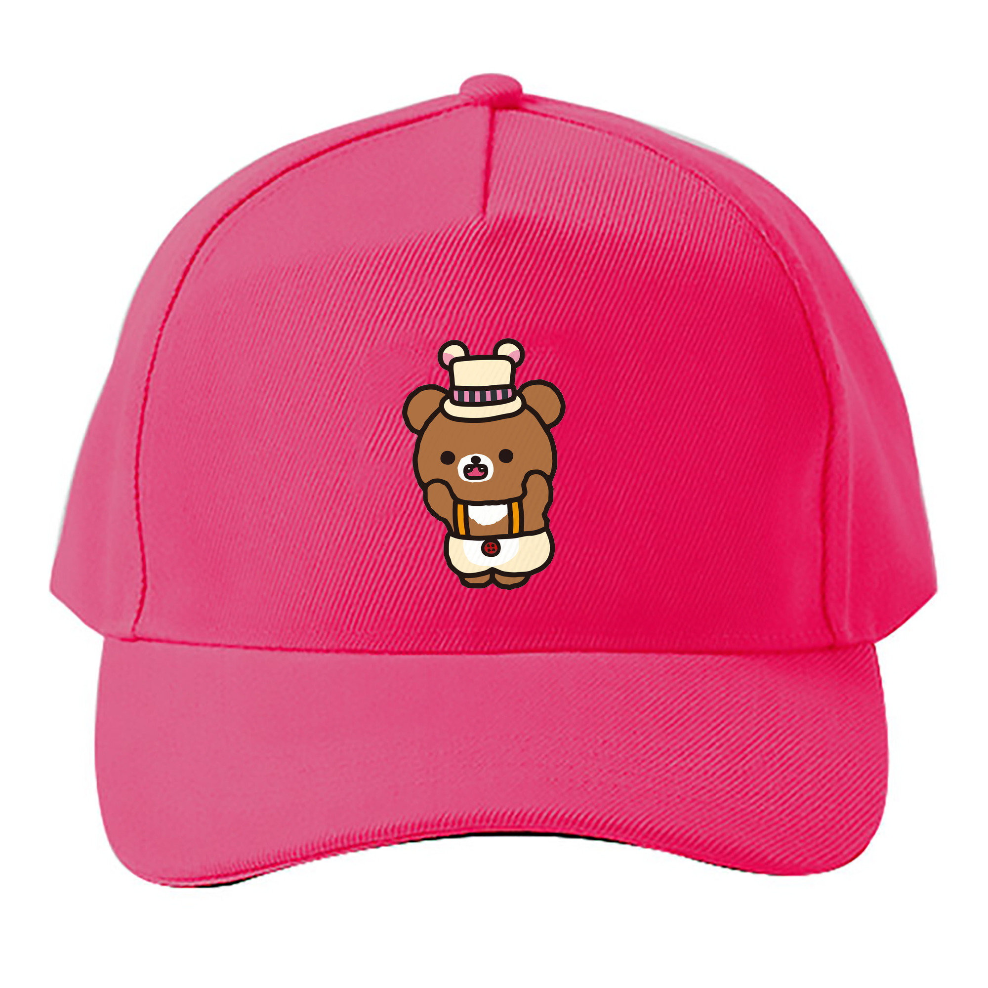 （画像用） リラックマ リラックマ キイロイトリ Rilakkuma Korilakkuma Kiiroitori ベースボールキャップ 綿100％ 男女兼用 帽子 スポーツ