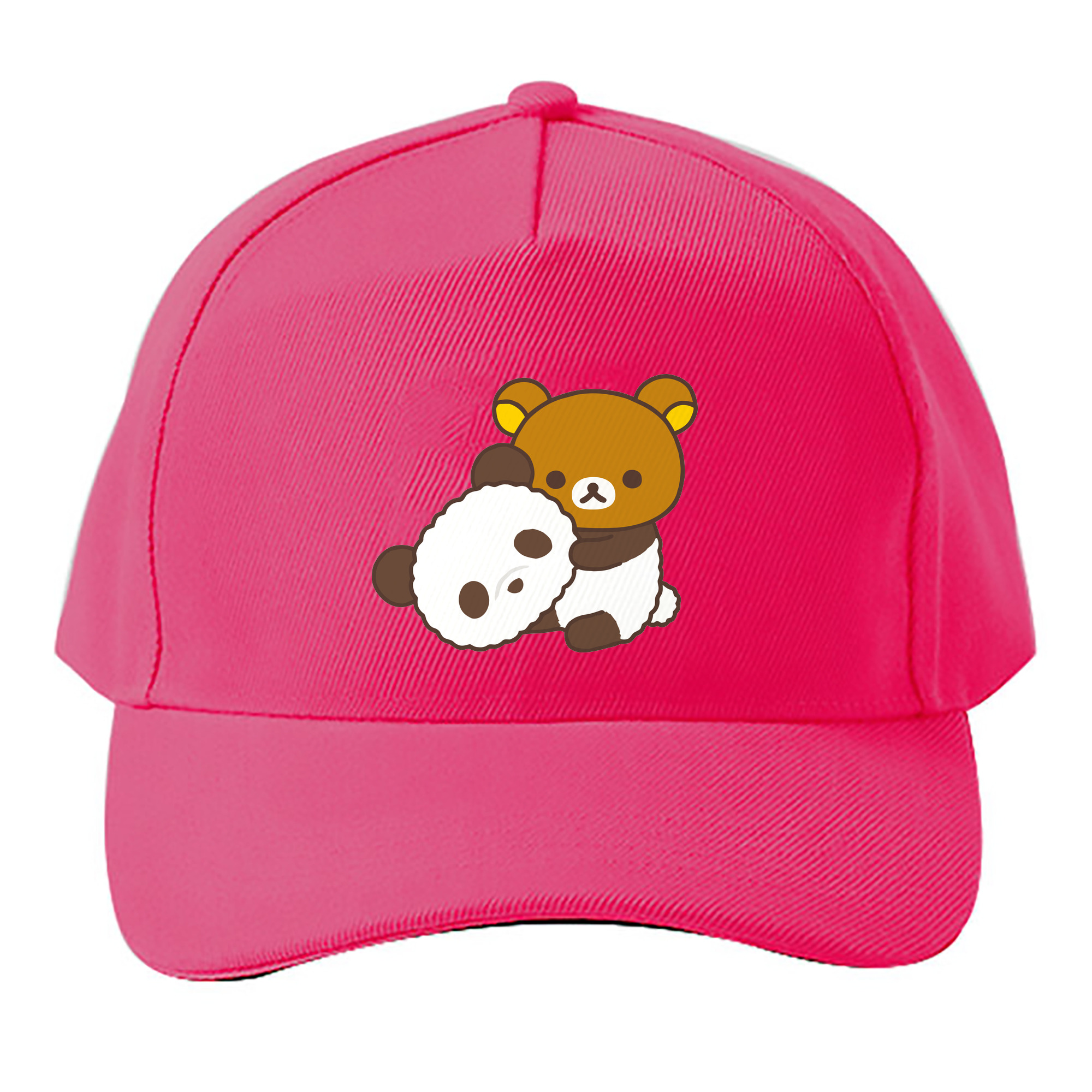 （画像用） リラックマ リラックマ キイロイトリ Rilakkuma Korilakkuma Kiiroitori ベースボールキャップ 綿100％ 男女兼用 帽子 スポーツ