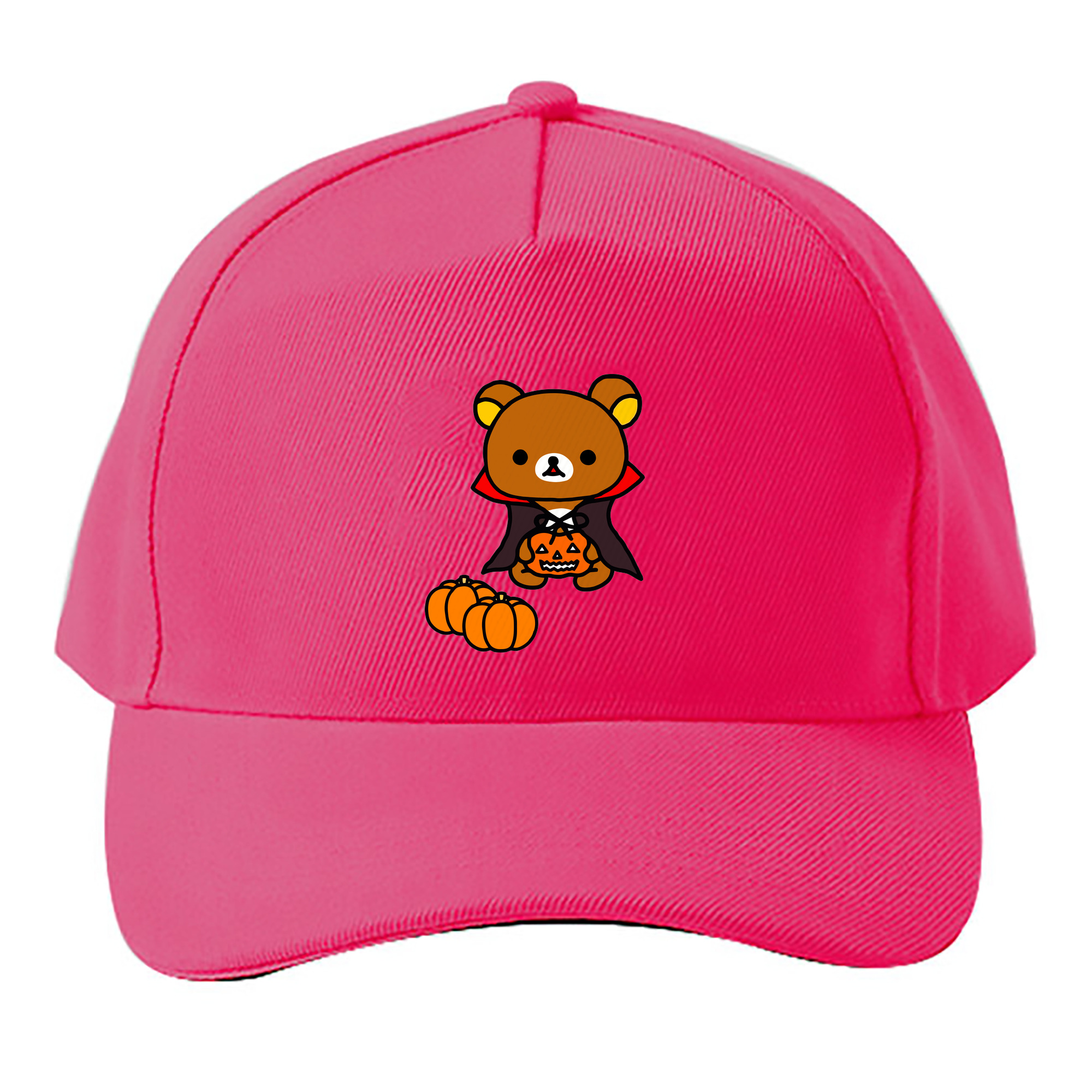 （画像用） リラックマ リラックマ キイロイトリ Rilakkuma Korilakkuma Kiiroitori ベースボールキャップ 綿100％ 男女兼用 帽子 スポーツ