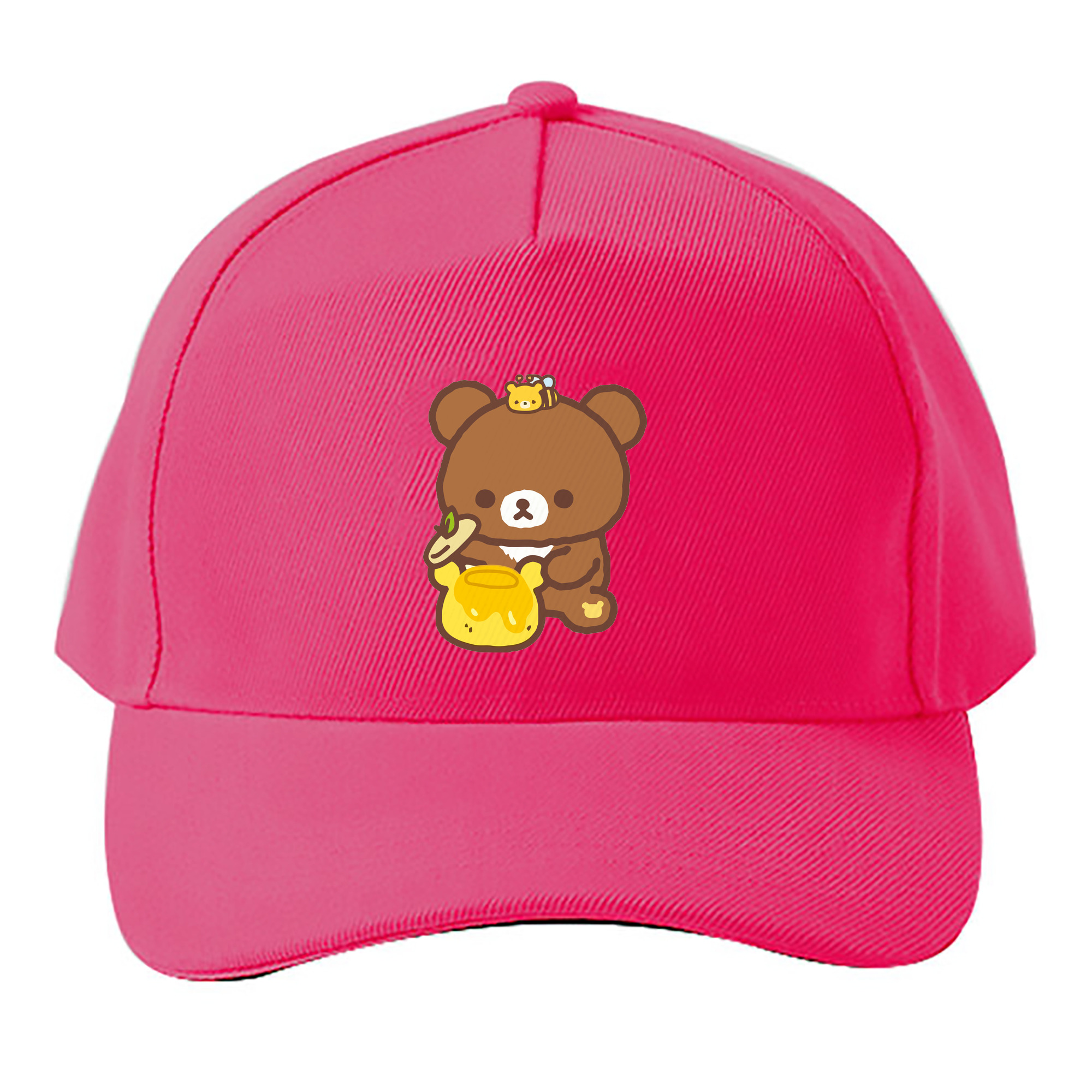 （画像用） リラックマ リラックマ キイロイトリ Rilakkuma Korilakkuma Kiiroitori ベースボールキャップ 綿100％ 男女兼用 帽子 スポーツ