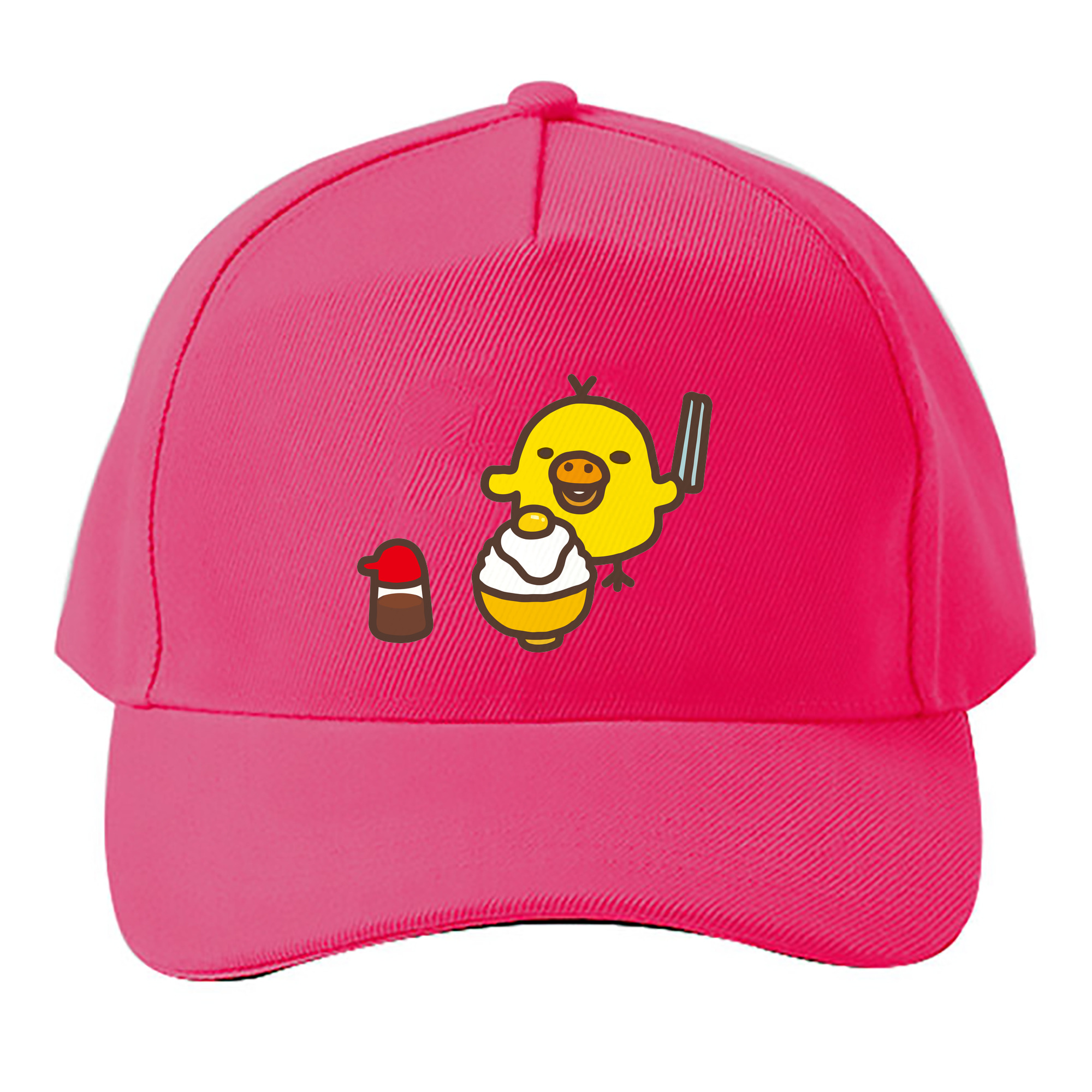 （画像用） リラックマ リラックマ キイロイトリ Rilakkuma Korilakkuma Kiiroitori ベースボールキャップ 綿100％ 男女兼用 帽子 スポーツ
