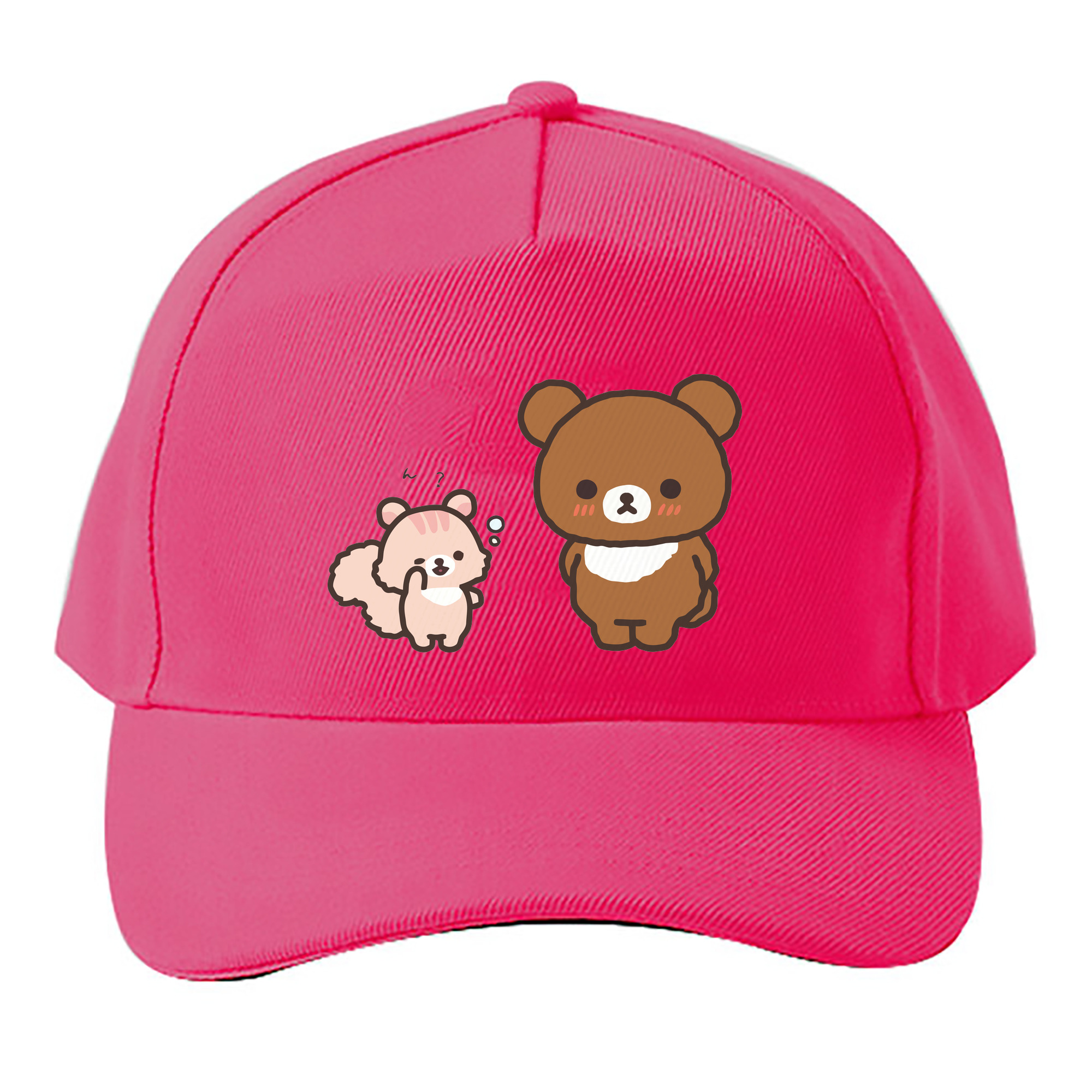 （画像用） リラックマ リラックマ キイロイトリ Rilakkuma Korilakkuma Kiiroitori ベースボールキャップ 綿100％ 男女兼用 帽子 スポーツ