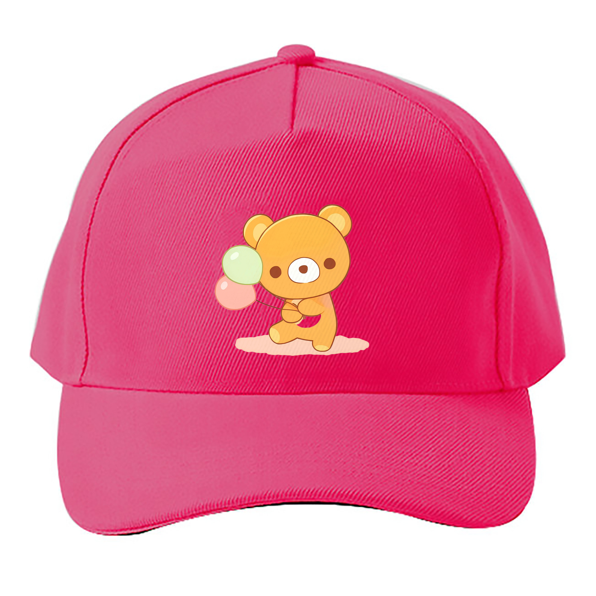 （画像用） リラックマ リラックマ キイロイトリ Rilakkuma Korilakkuma Kiiroitori ベースボールキャップ 綿100％ 男女兼用 帽子 スポーツ