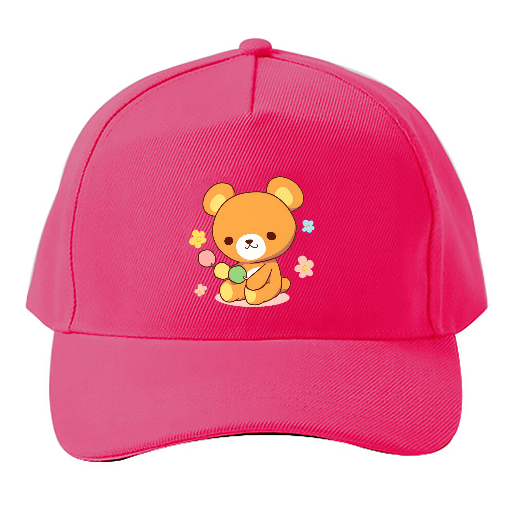 （画像用） リラックマ リラックマ キイロイトリ Rilakkuma Korilakkuma Kiiroitori ベースボールキャップ 綿100％ 男女兼用 帽子 スポーツ