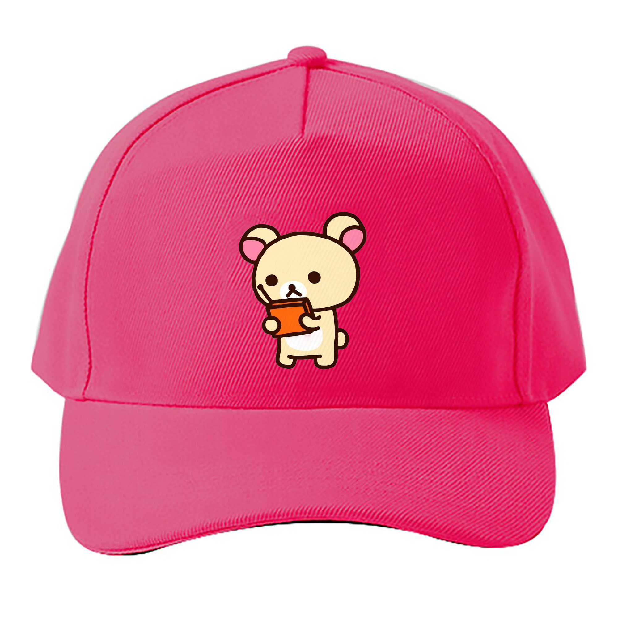 （画像用） リラックマ リラックマ キイロイトリ Rilakkuma Korilakkuma Kiiroitori ベースボールキャップ 綿100％ 男女兼用 帽子 スポーツ