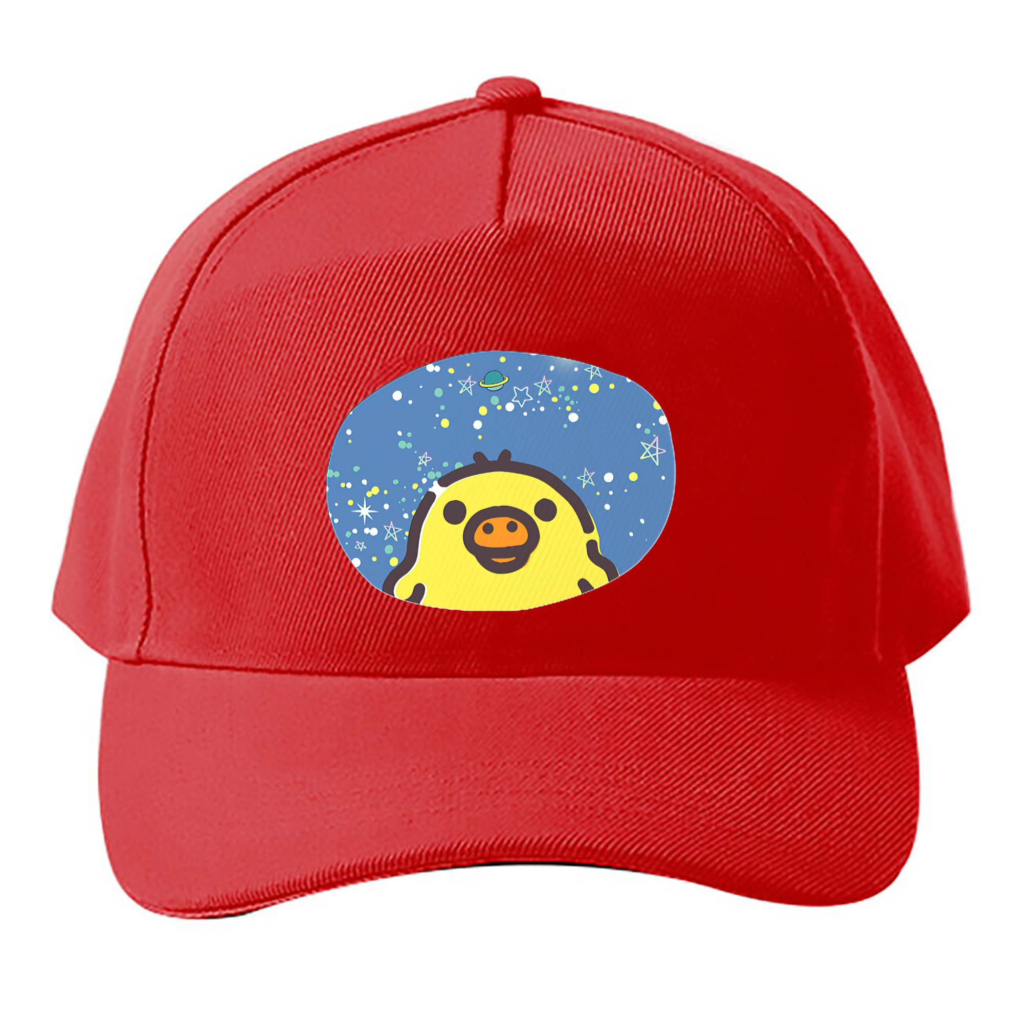 （画像用） リラックマ リラックマ キイロイトリ Rilakkuma Korilakkuma Kiiroitori ベースボールキャップ 綿100％ 男女兼用 帽子 スポーツ