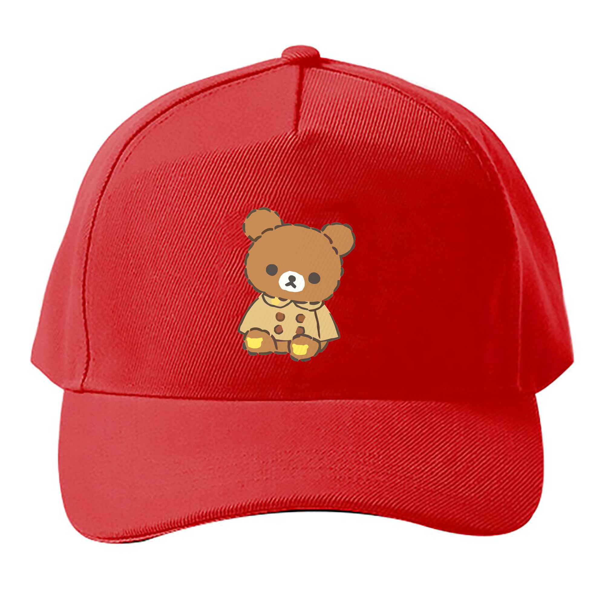 （画像用） リラックマ リラックマ キイロイトリ Rilakkuma Korilakkuma Kiiroitori ベースボールキャップ 綿100％ 男女兼用 帽子 スポーツ
