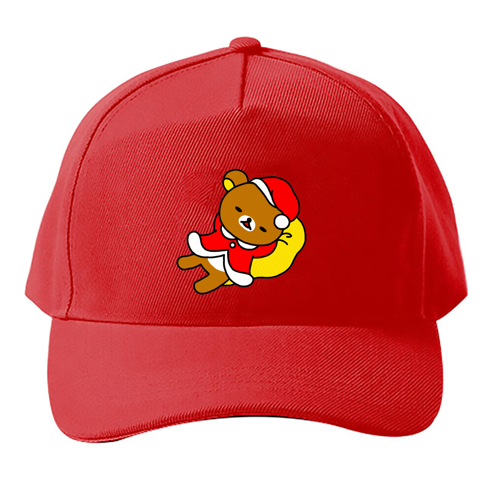（画像用） リラックマ リラックマ キイロイトリ Rilakkuma Korilakkuma Kiiroitori ベースボールキャップ 綿100％ 男女兼用 帽子 スポーツ