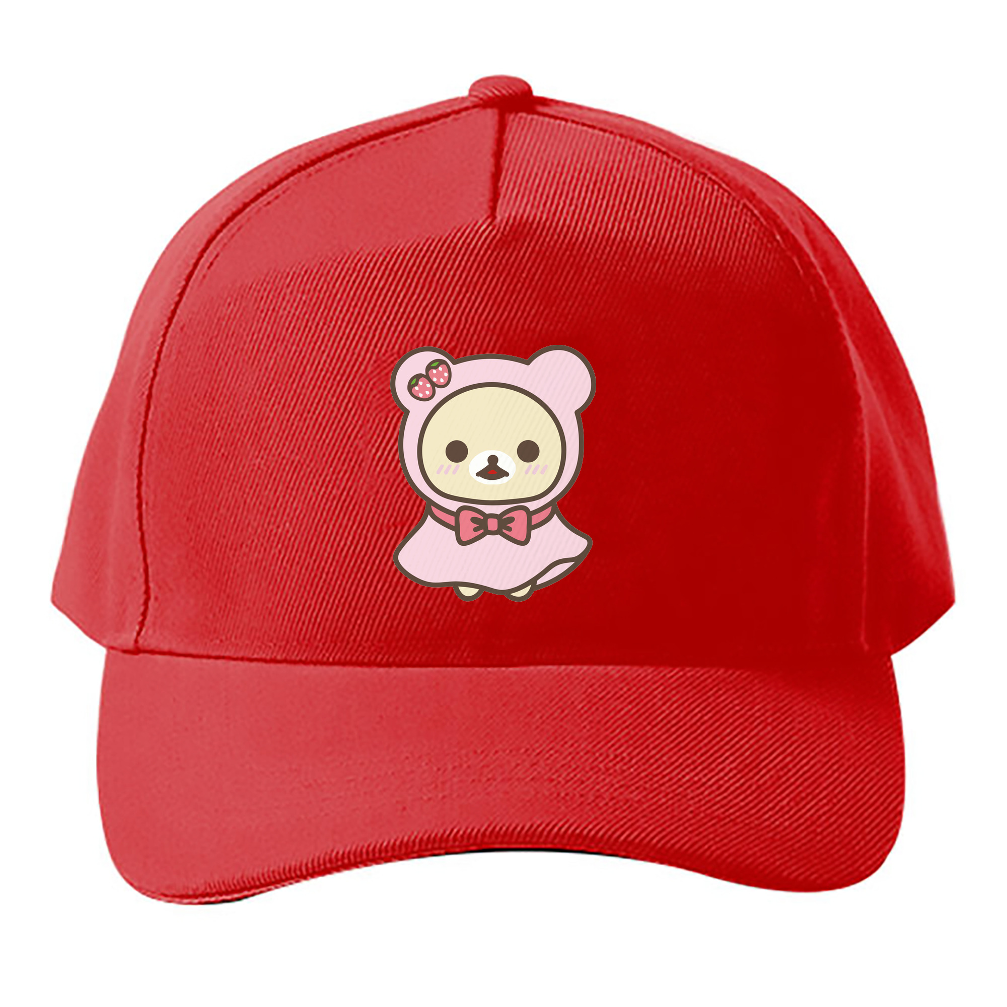（画像用） リラックマ リラックマ キイロイトリ Rilakkuma Korilakkuma Kiiroitori ベースボールキャップ 綿100％ 男女兼用 帽子 スポーツ