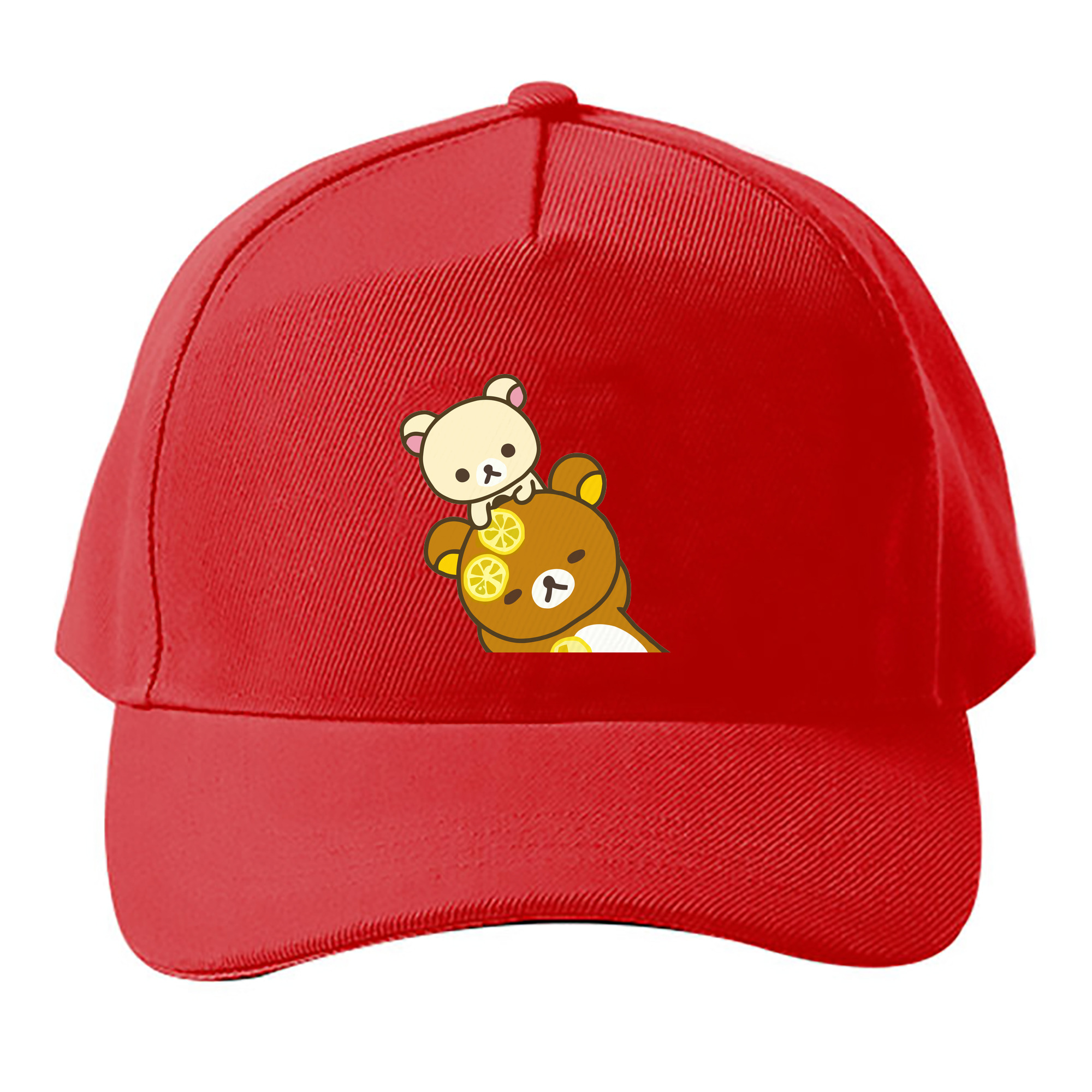 （画像用） リラックマ リラックマ キイロイトリ Rilakkuma Korilakkuma Kiiroitori ベースボールキャップ 綿100％ 男女兼用 帽子 スポーツ