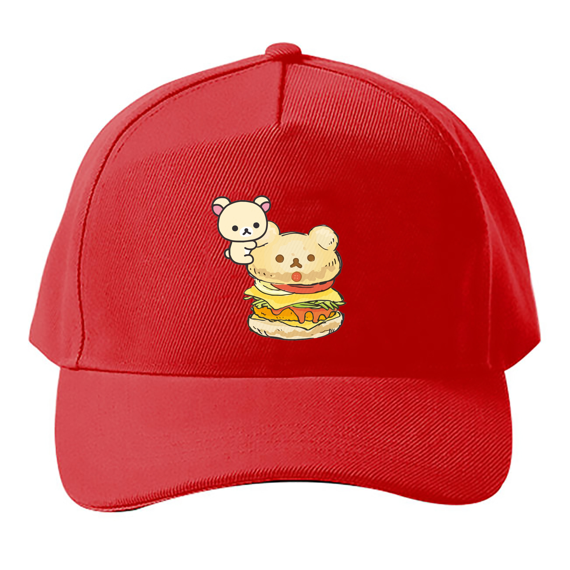 （画像用） リラックマ リラックマ キイロイトリ Rilakkuma Korilakkuma Kiiroitori ベースボールキャップ 綿100％ 男女兼用 帽子 スポーツ