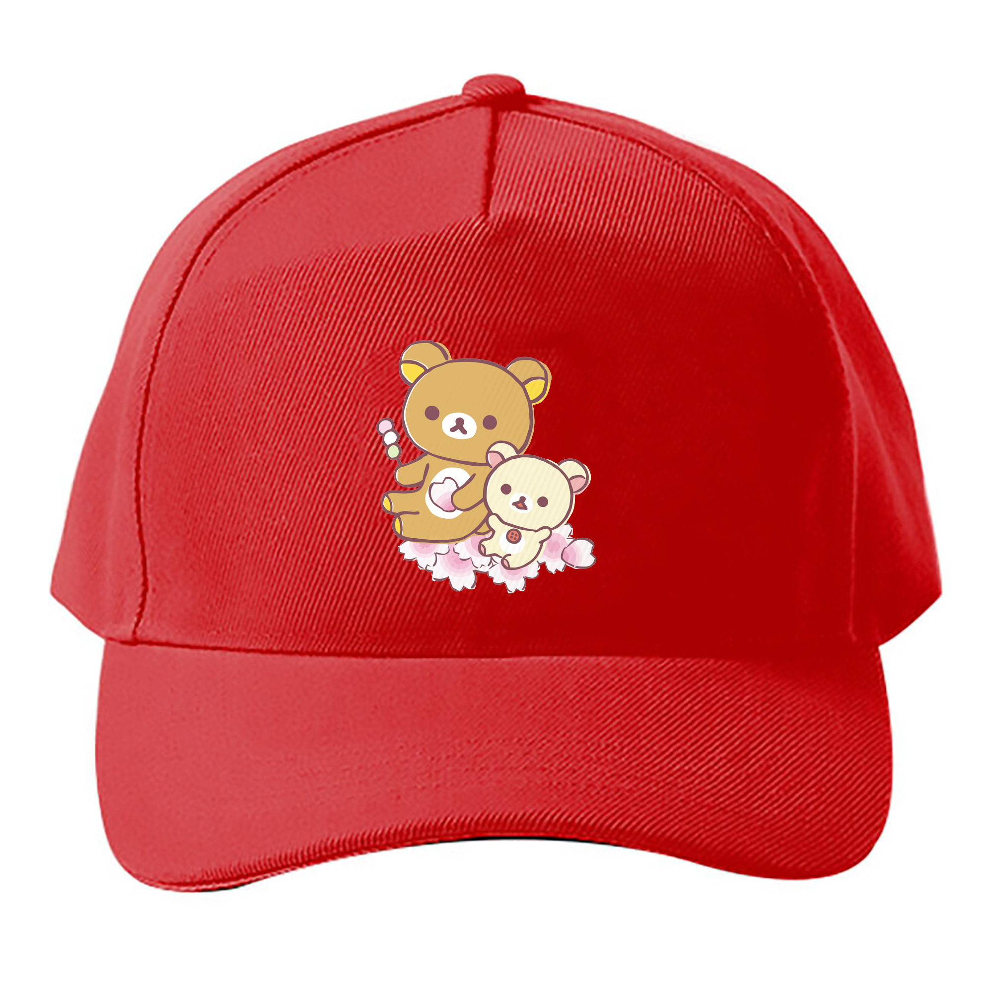 （画像用） リラックマ リラックマ キイロイトリ Rilakkuma Korilakkuma Kiiroitori ベースボールキャップ 綿100％ 男女兼用 帽子 スポーツ