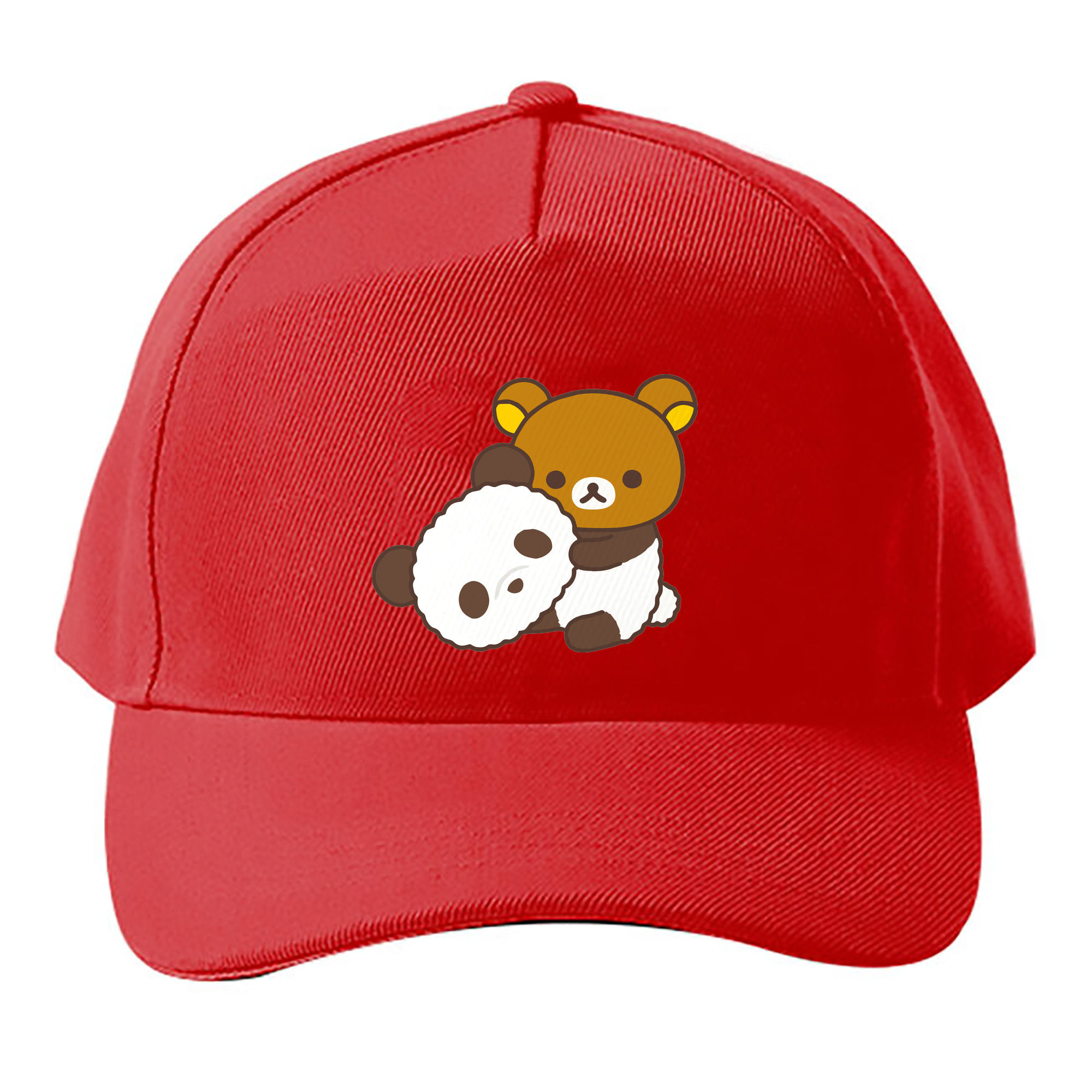 （画像用） リラックマ リラックマ キイロイトリ Rilakkuma Korilakkuma Kiiroitori ベースボールキャップ 綿100％ 男女兼用 帽子 スポーツ