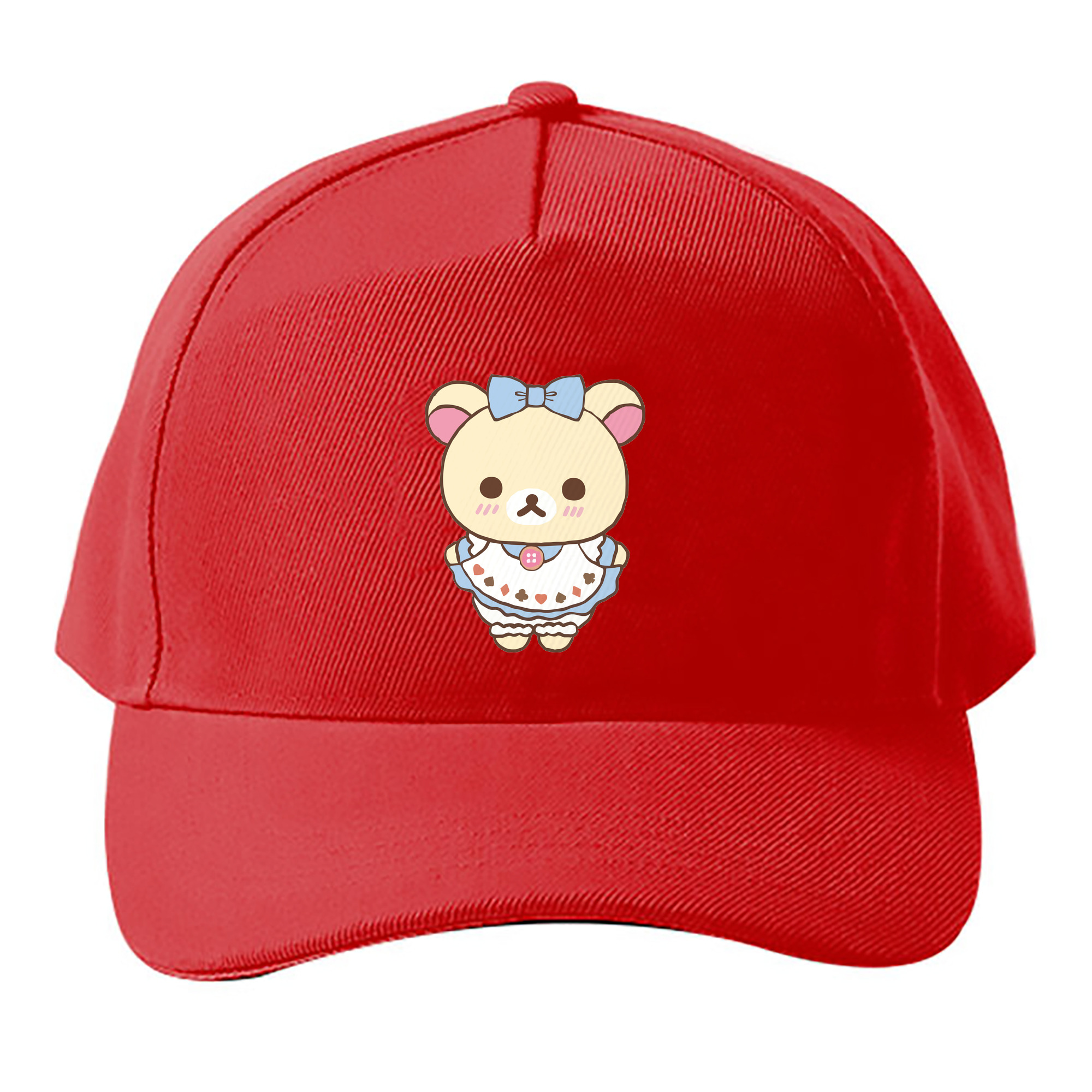 （画像用） リラックマ リラックマ キイロイトリ Rilakkuma Korilakkuma Kiiroitori ベースボールキャップ 綿100％ 男女兼用 帽子 スポーツ