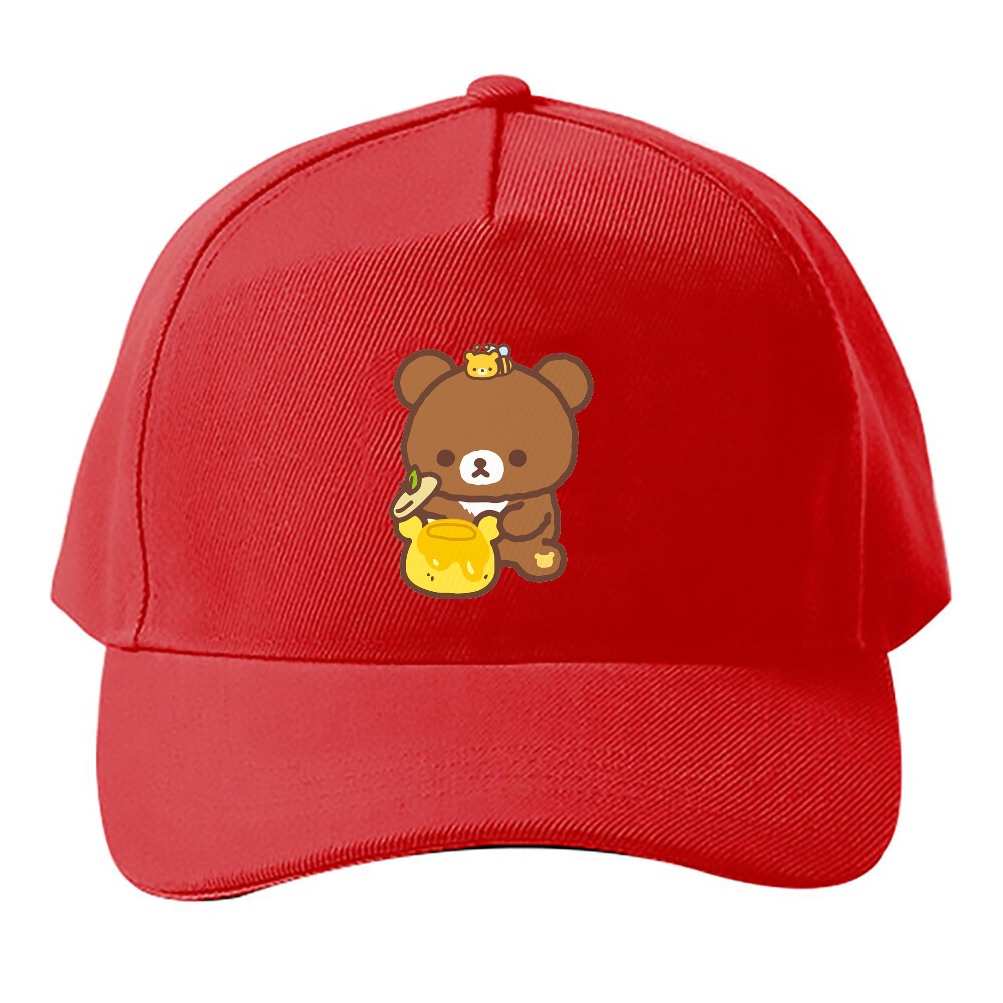 （画像用） リラックマ リラックマ キイロイトリ Rilakkuma Korilakkuma Kiiroitori ベースボールキャップ 綿100％ 男女兼用 帽子 スポーツ