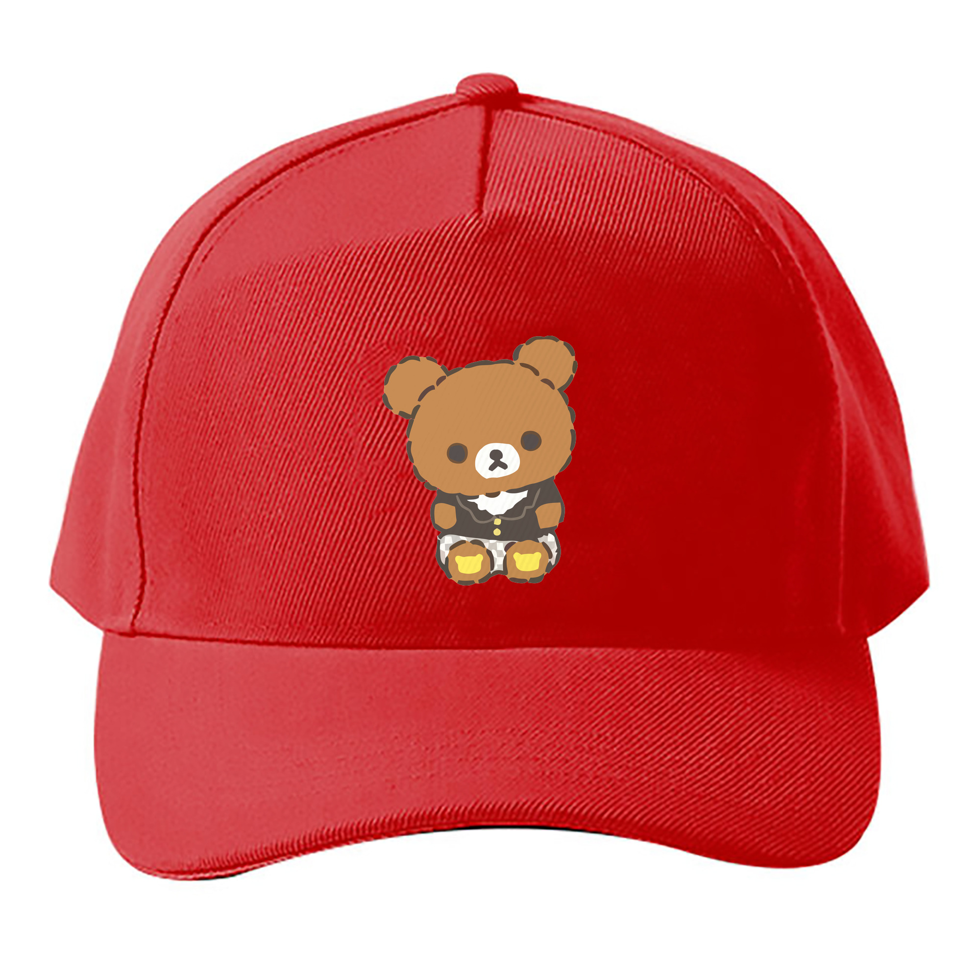 （画像用） リラックマ リラックマ キイロイトリ Rilakkuma Korilakkuma Kiiroitori ベースボールキャップ 綿100％ 男女兼用 帽子 スポーツ