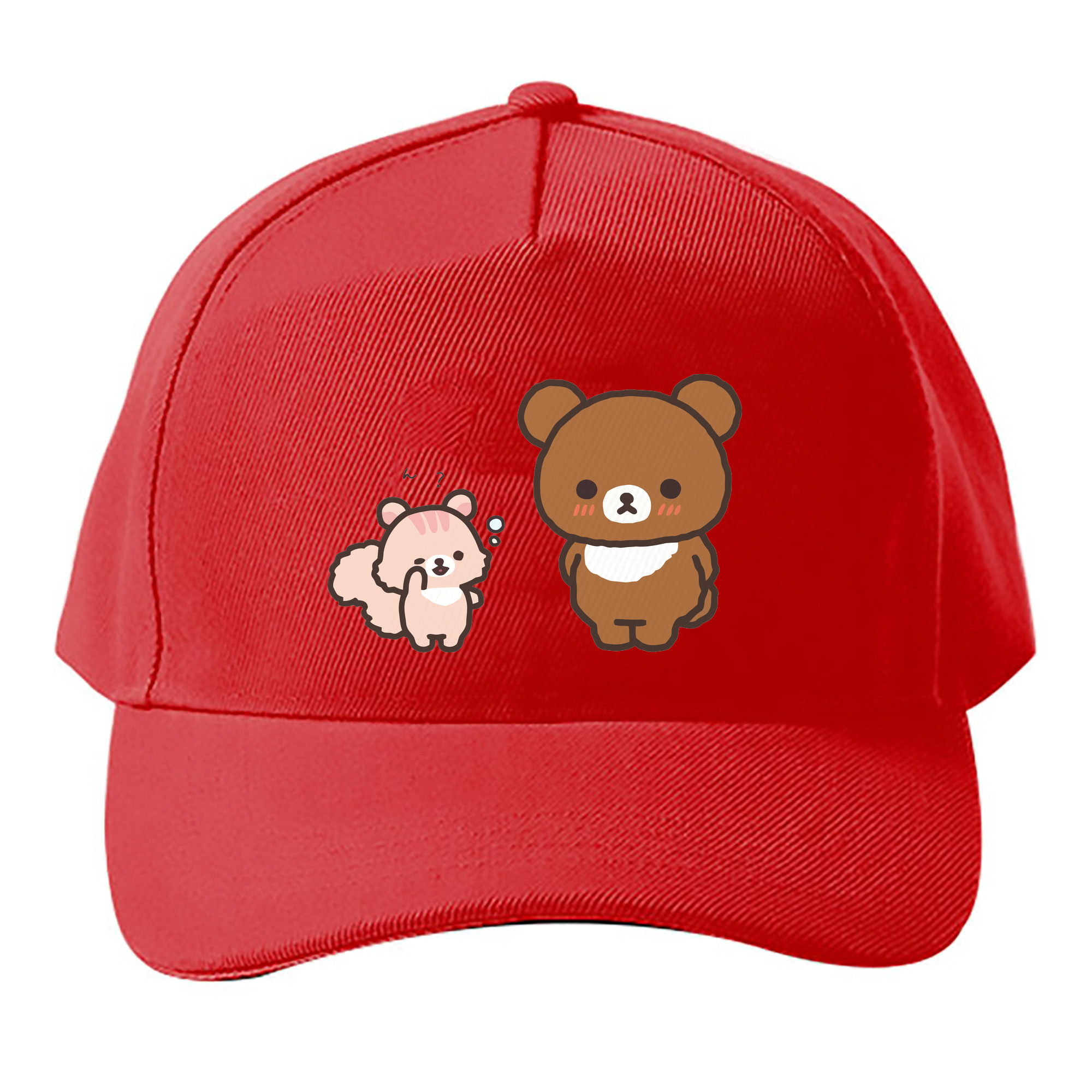 （画像用） リラックマ リラックマ キイロイトリ Rilakkuma Korilakkuma Kiiroitori ベースボールキャップ 綿100％ 男女兼用 帽子 スポーツ