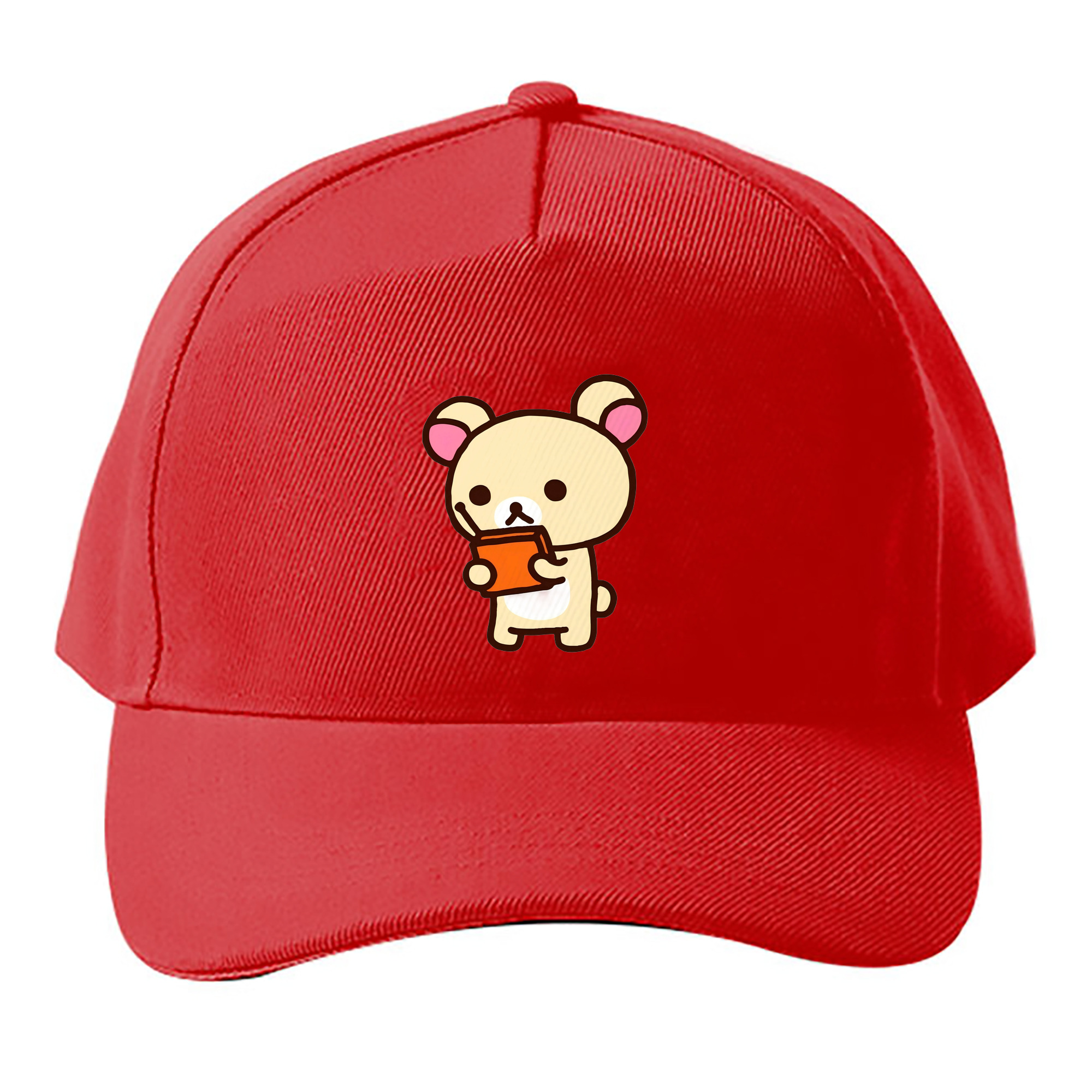 （画像用） リラックマ リラックマ キイロイトリ Rilakkuma Korilakkuma Kiiroitori ベースボールキャップ 綿100％ 男女兼用 帽子 スポーツ