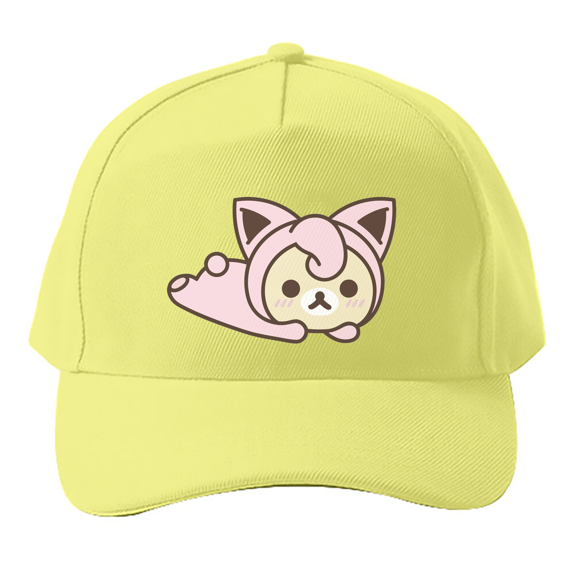 （画像用） リラックマ リラックマ キイロイトリ Rilakkuma Korilakkuma Kiiroitori ベースボールキャップ 綿100％ 男女兼用 帽子 スポーツ