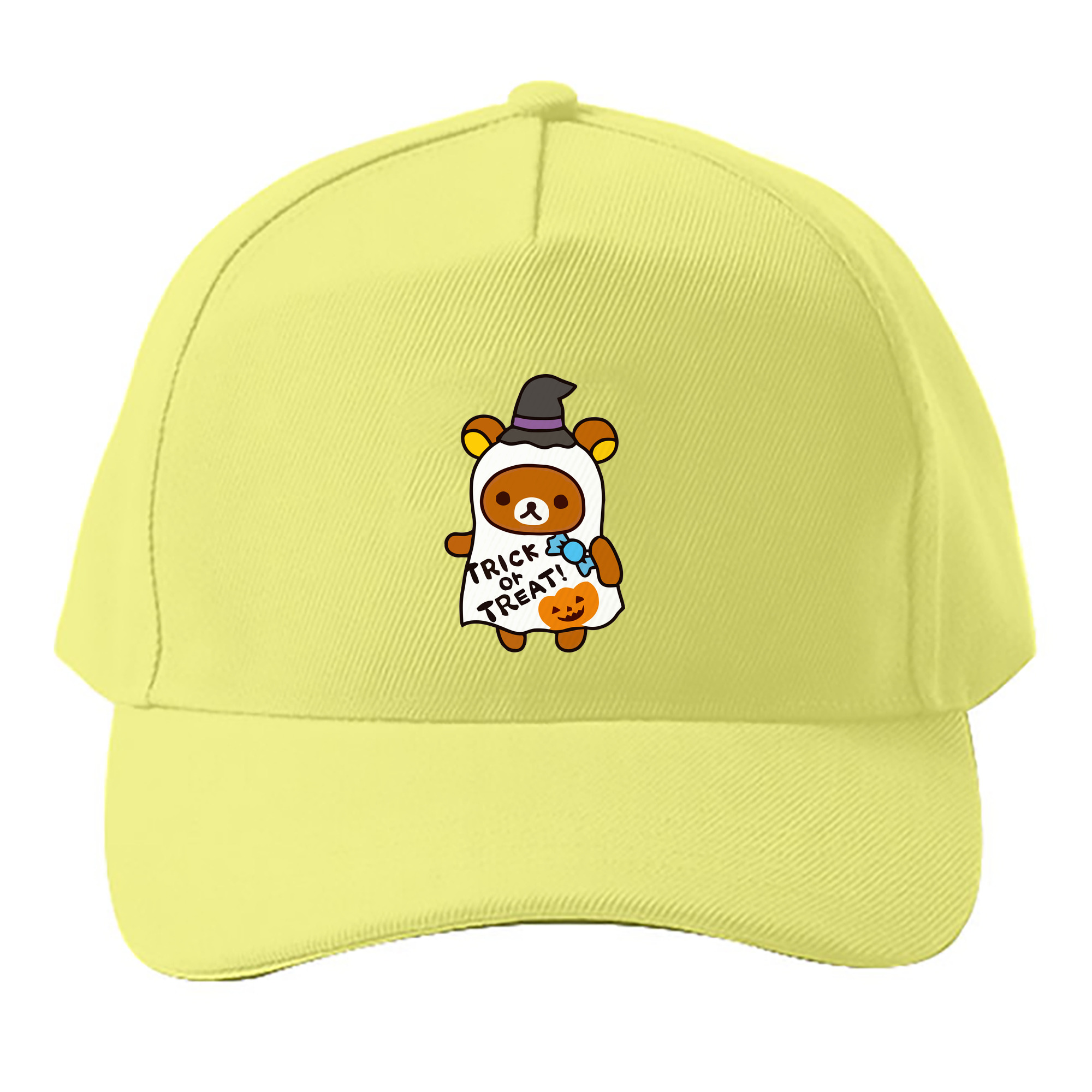 （画像用） リラックマ リラックマ キイロイトリ Rilakkuma Korilakkuma Kiiroitori ベースボールキャップ 綿100％ 男女兼用 帽子 スポーツ