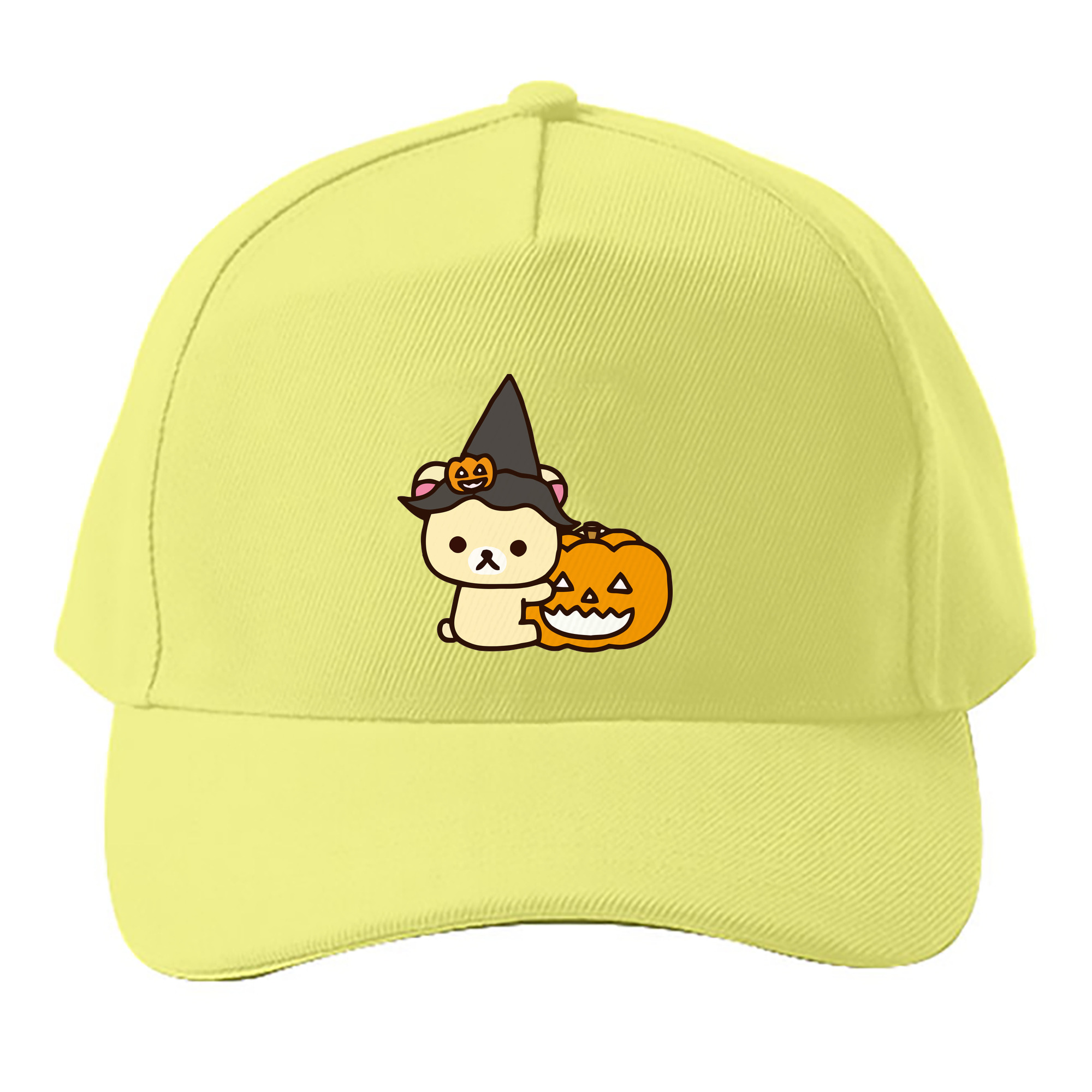 （画像用） リラックマ リラックマ キイロイトリ Rilakkuma Korilakkuma Kiiroitori ベースボールキャップ 綿100％ 男女兼用 帽子 スポーツ
